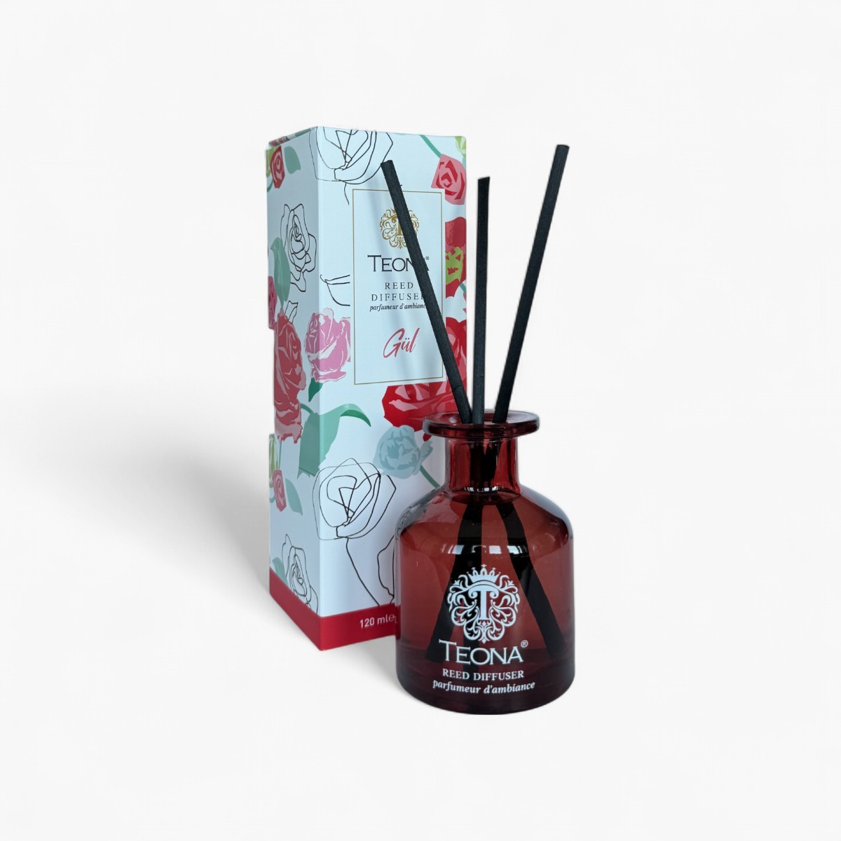  Gül Bambu Çubuklu Oda Kokusu 120 ml