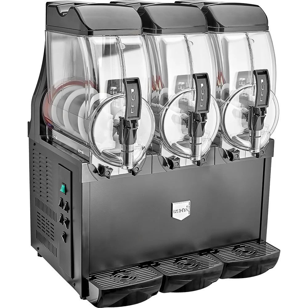 Üçlü Royal Slush (Buzlaş-Karlamaç) Makinesi 12+12+12 lt