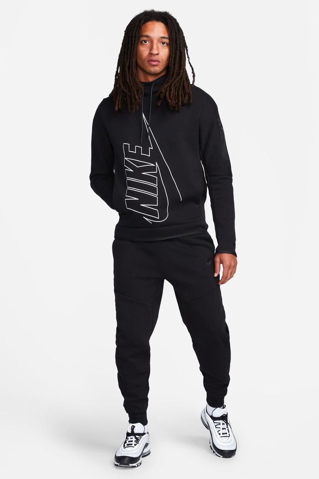 Tech Fleece Graphic Pullover Hoodie