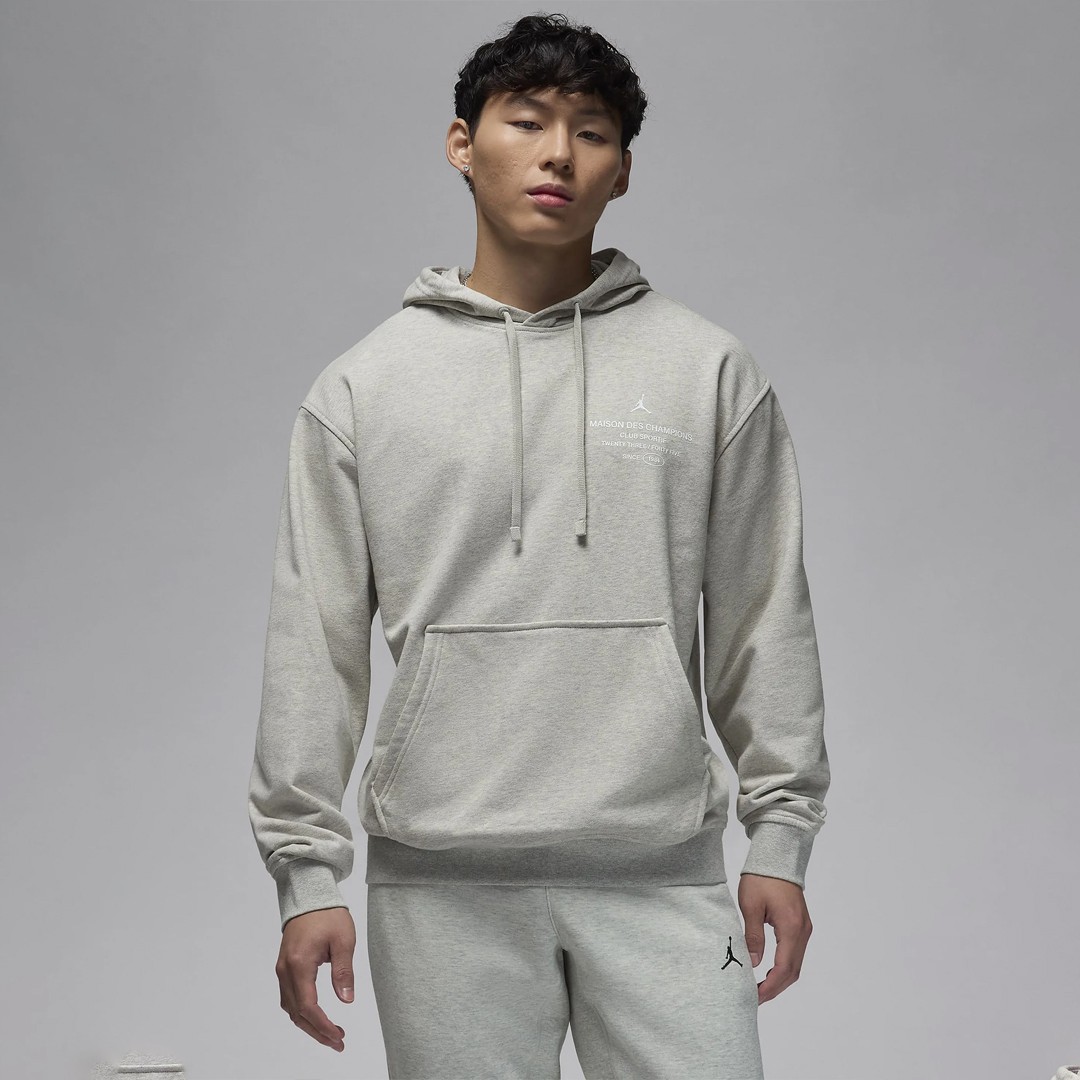 Dri-FIT Fleece Pullover Hoodie - Gri
