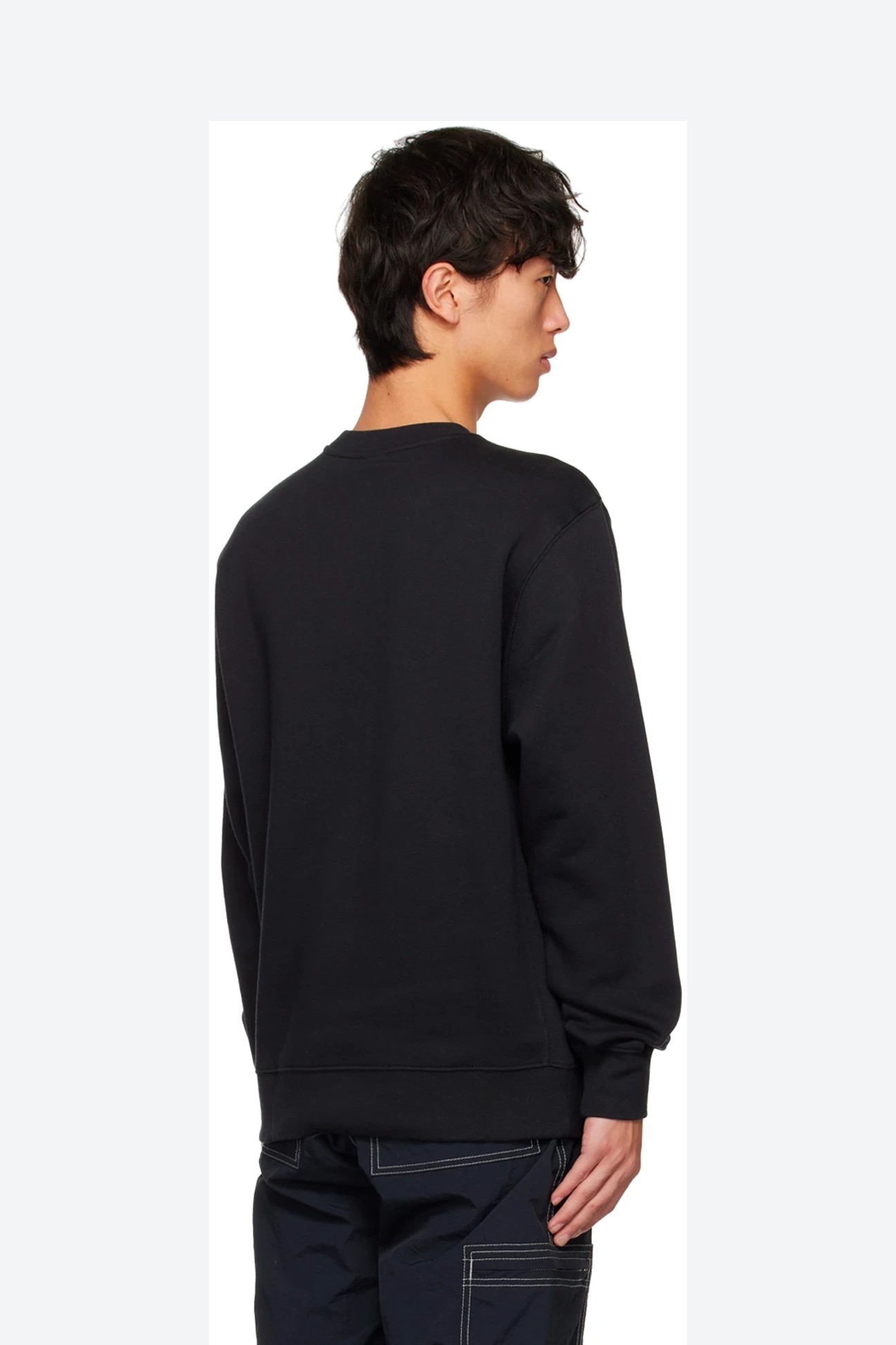 Club French Terry Sweatshirt - Siyah