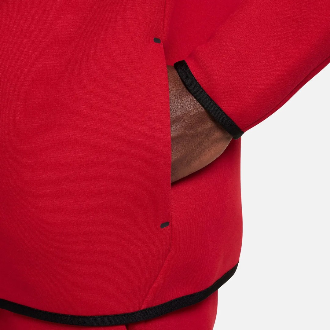Tech Full-Zip Windrunner Hoodie - University Red