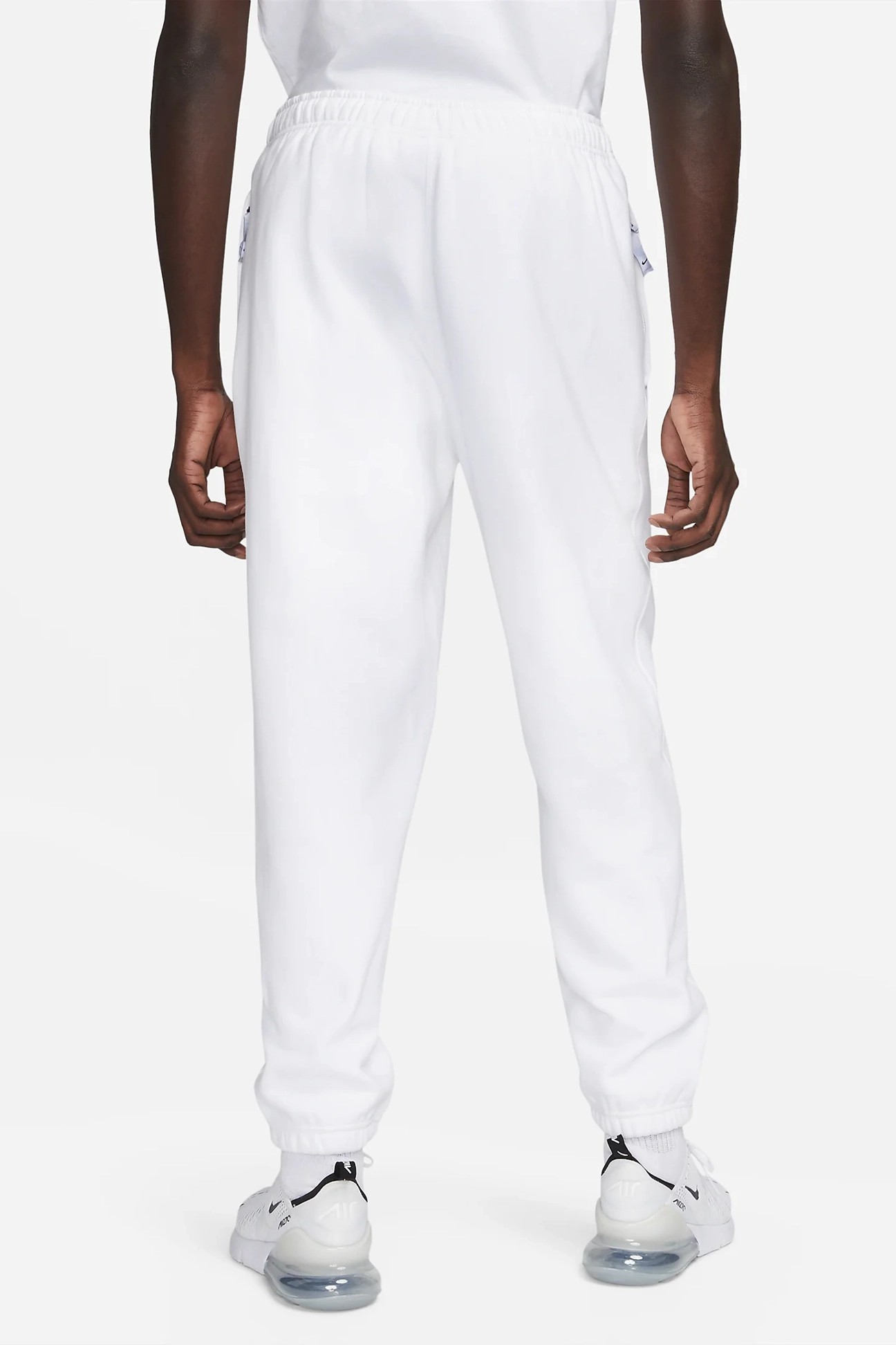 Solo Swoosh Fleece Erkek Joggers - Off White