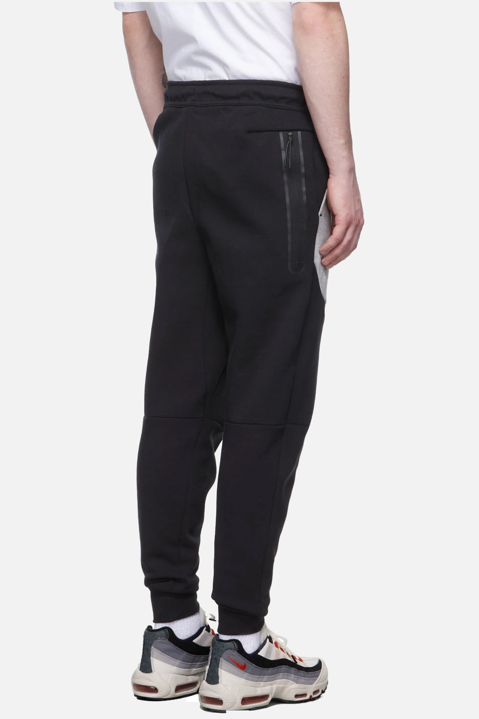 Tech Fleece Joggers - Dark Grey Heather/Black/White