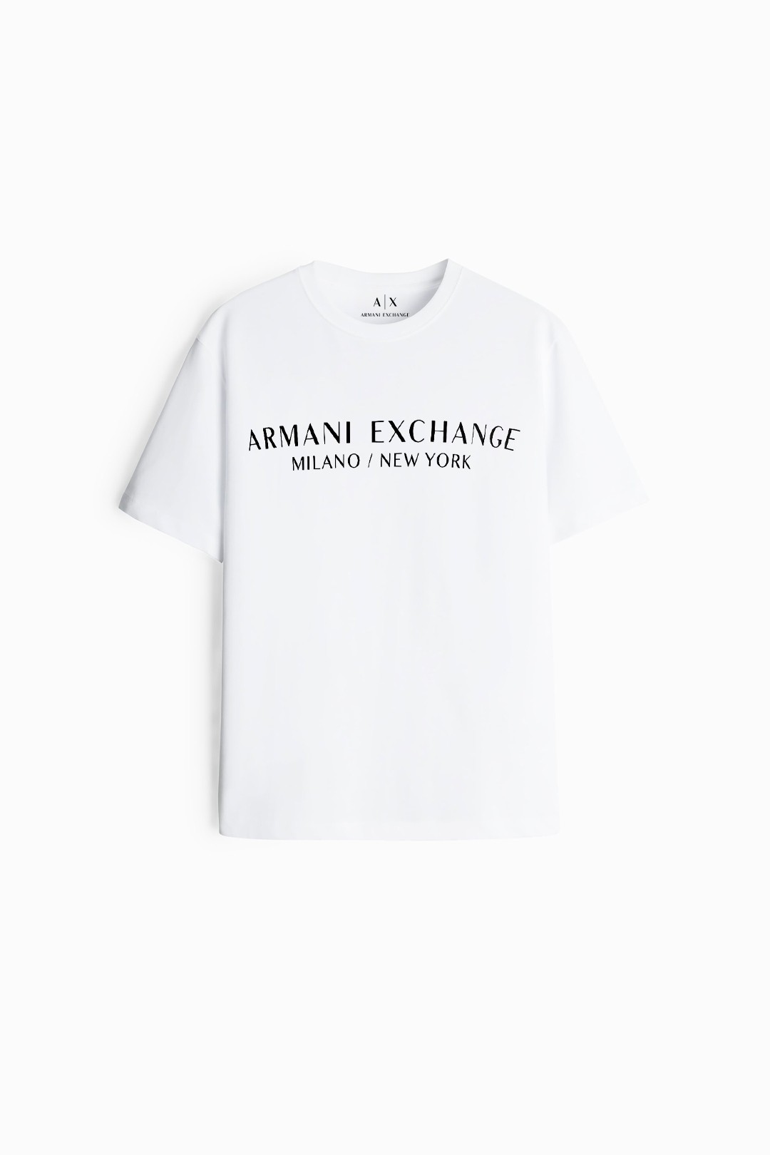 Exchange Logo-Print Cotton T-shirt - Beyaz