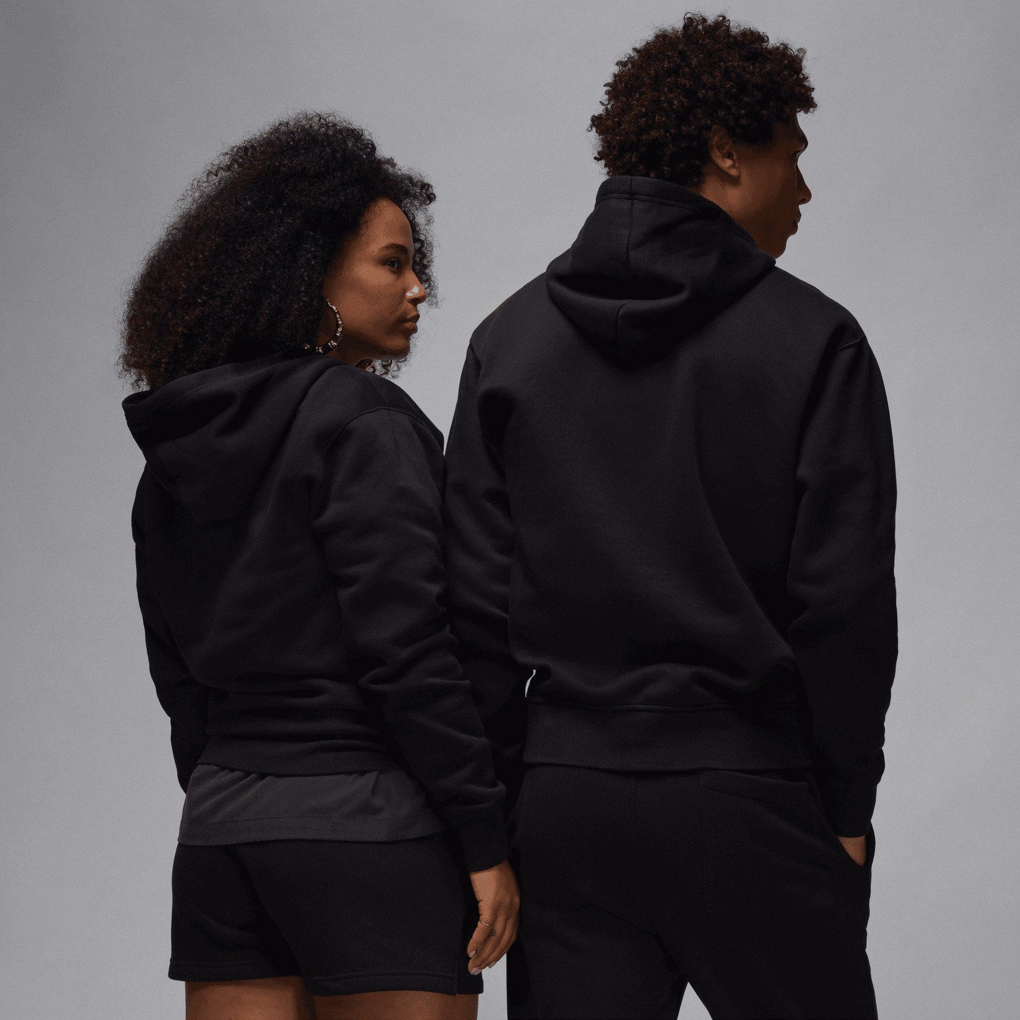 Jordan Brooklyn Fleece Hoodie - Siyah
