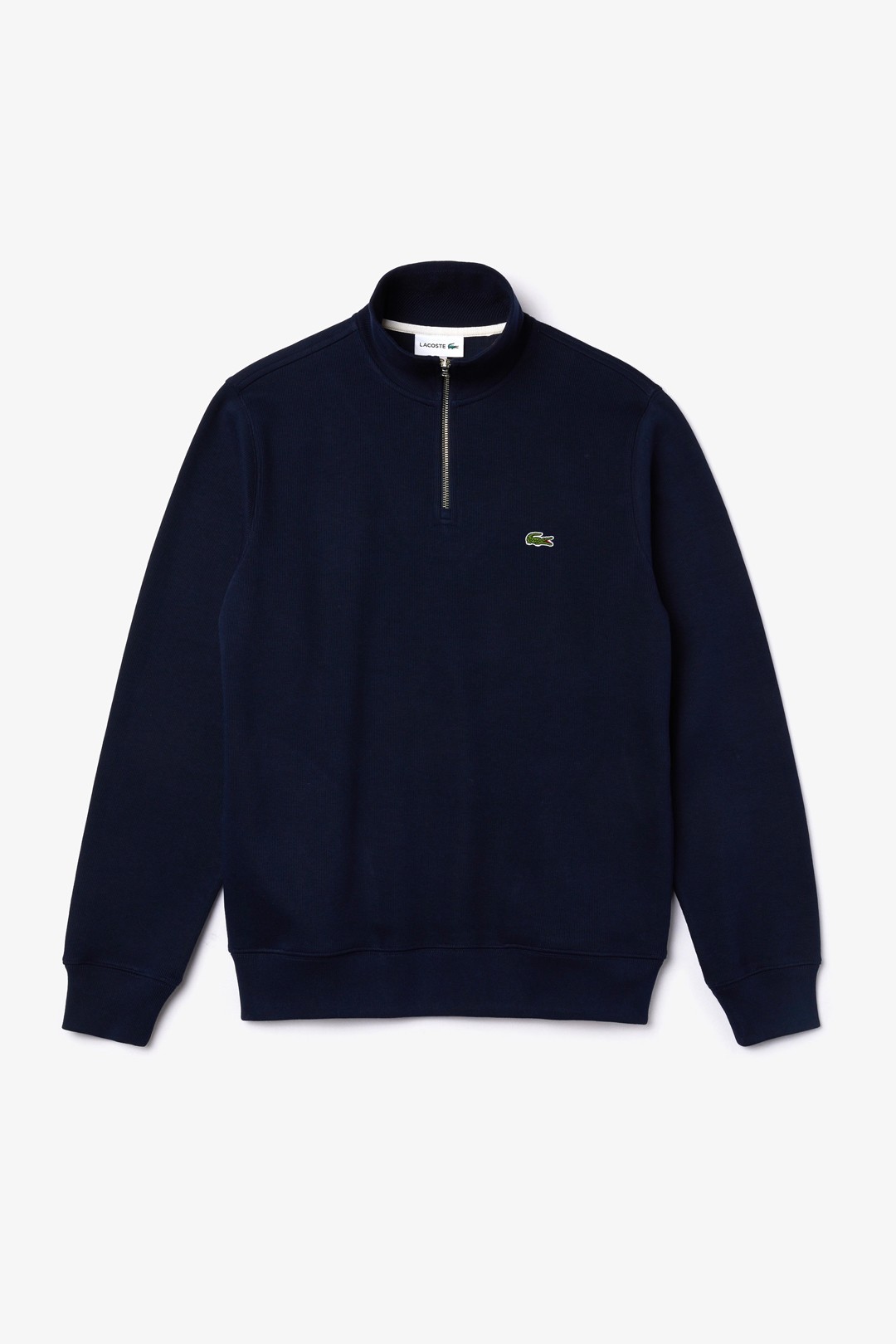 Classic Fit Yarım Fermuarlı Sweatshirt - Lacivert