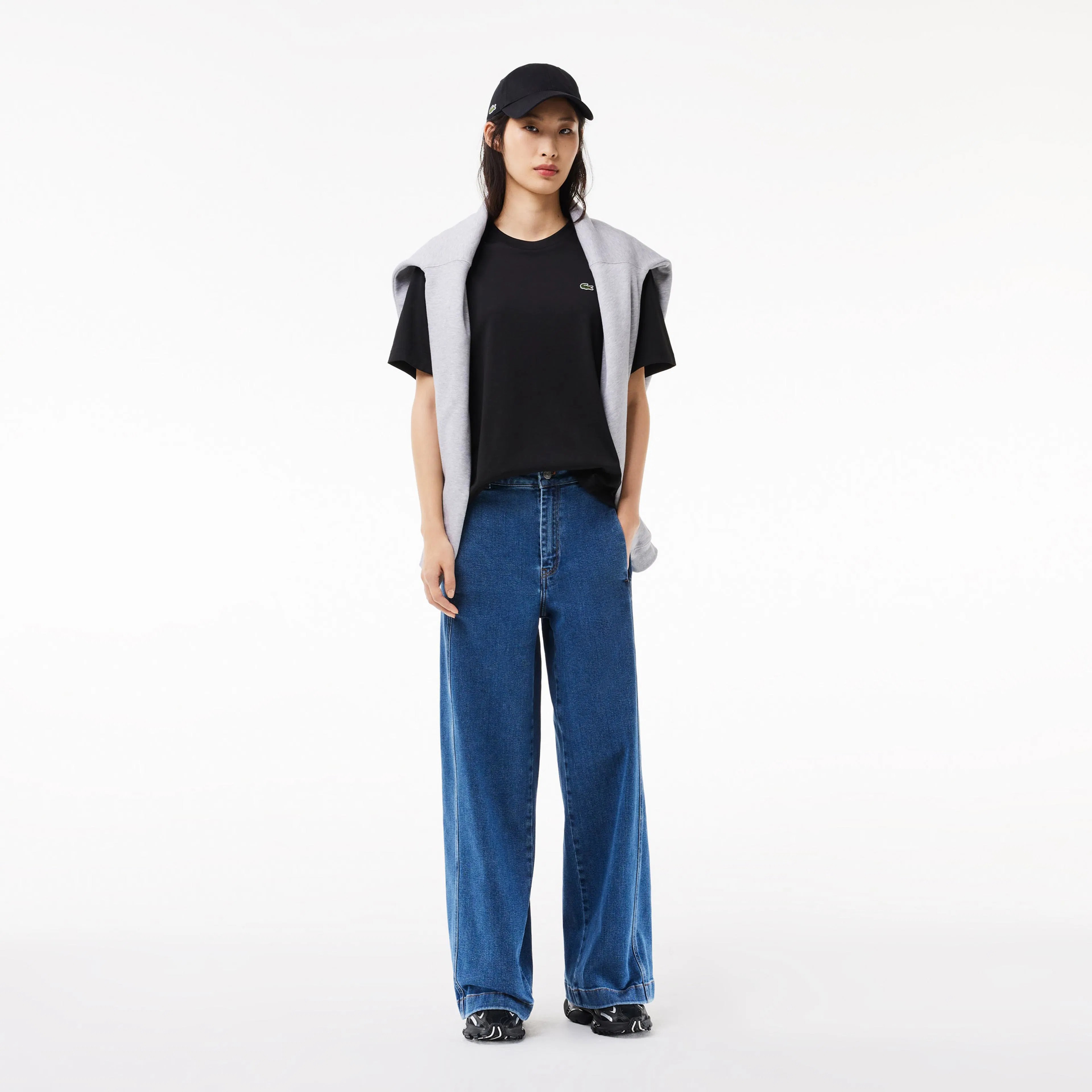 Classic Fit Bisiklet Yaka T-Shirt