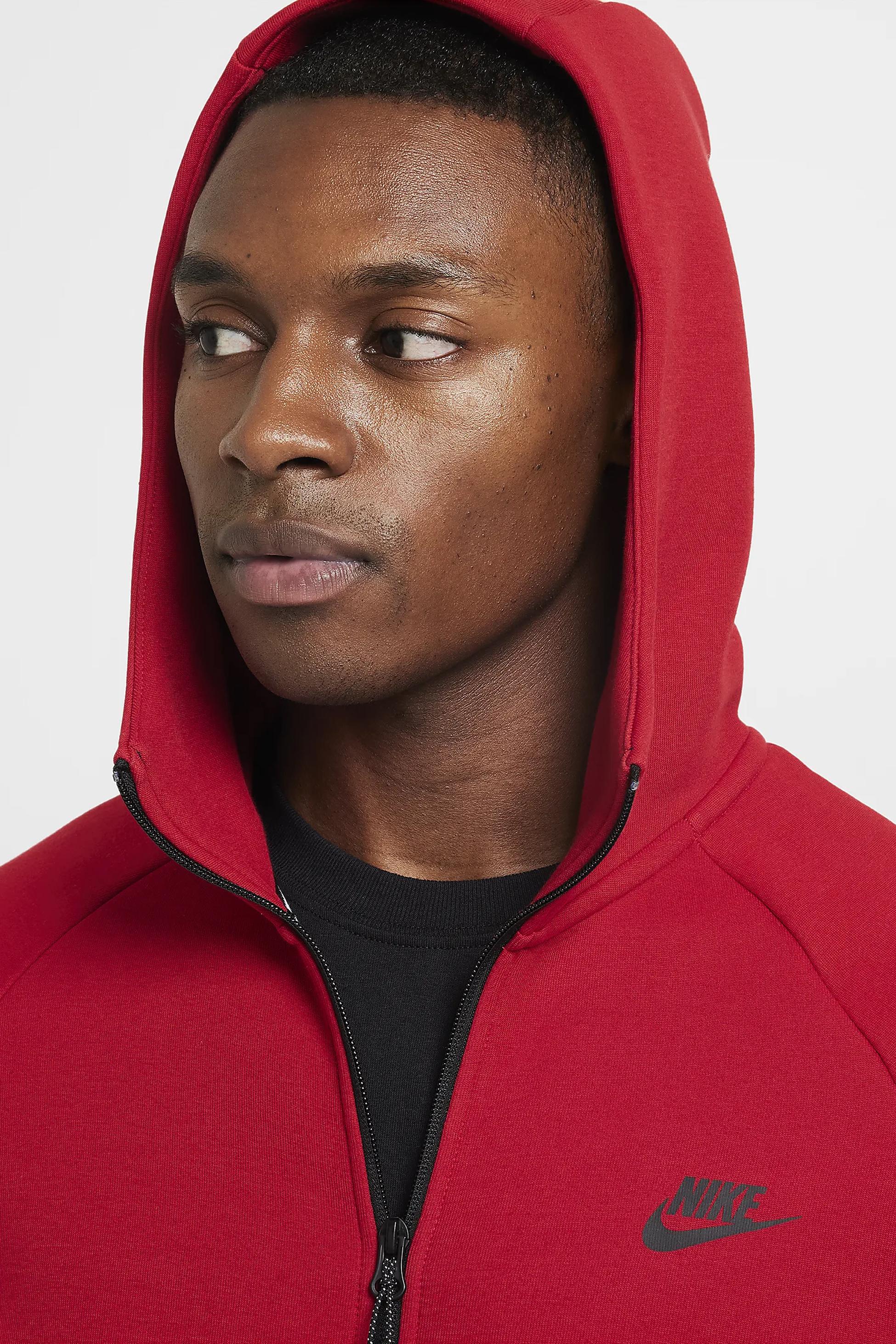 Tech Full-Zip Windrunner Hoodie - University Red