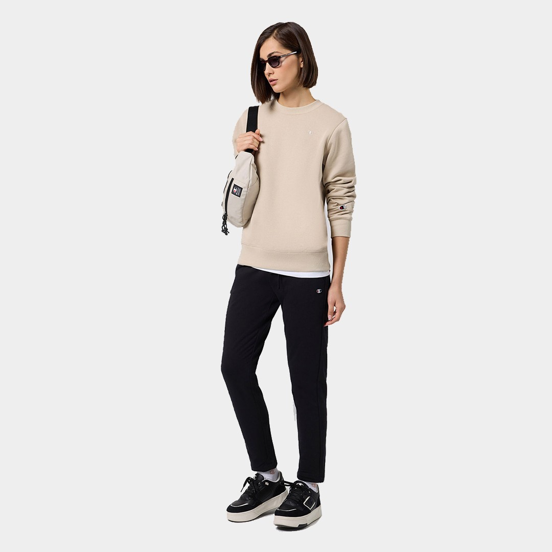 Powerblend Fleece Crew, C Logo Sweatshirt - Kahverengi