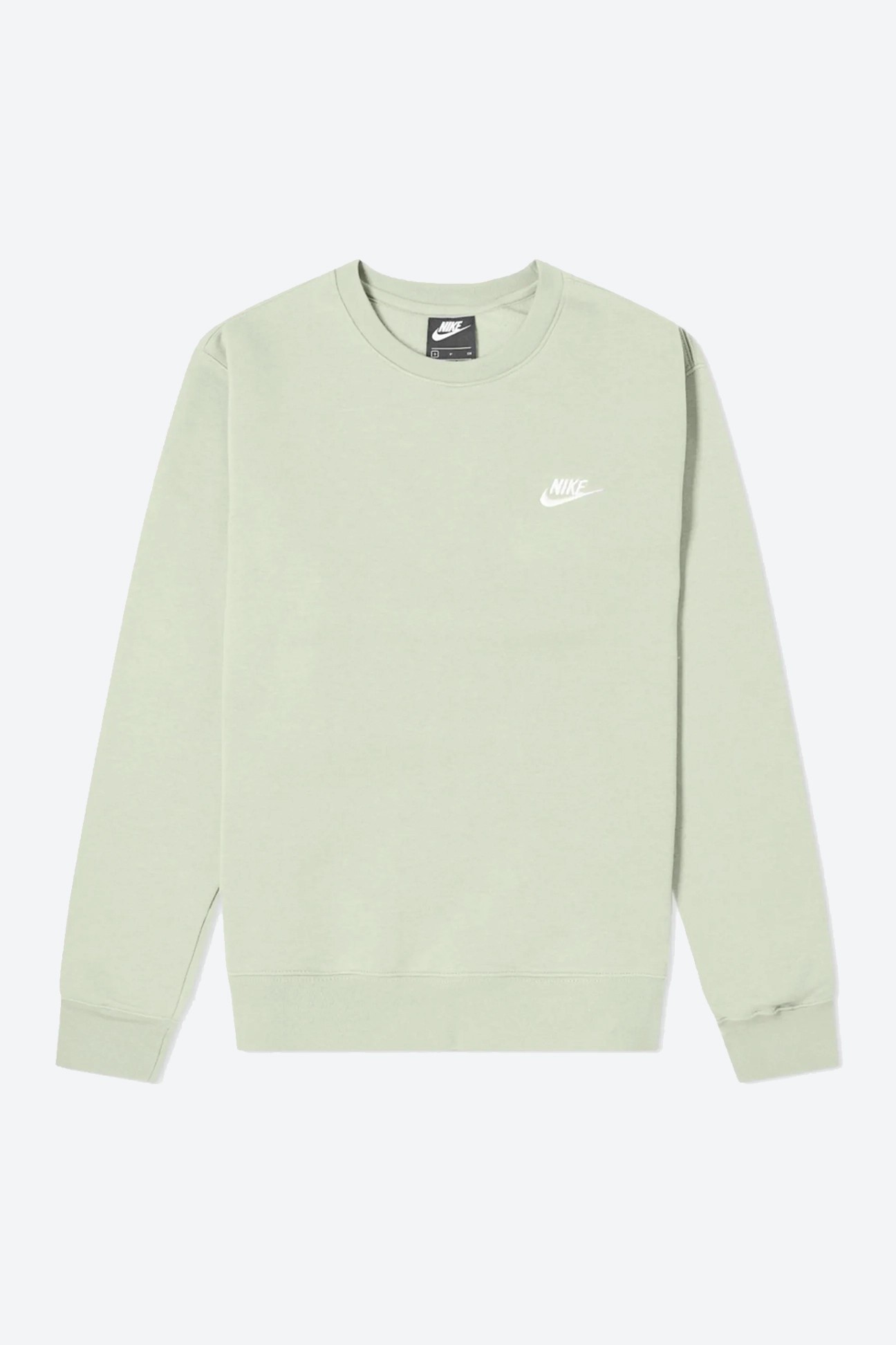 Club French Terry Sweatshirt - Fesleğen Yeşili