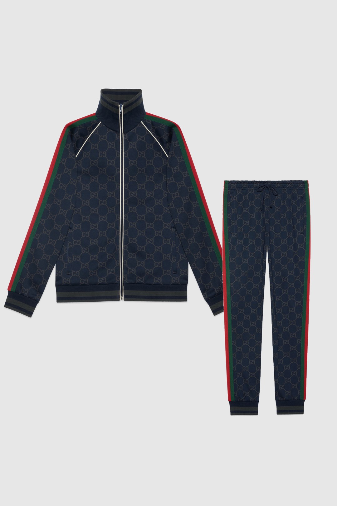 Jersey Cotton Tracksuit - Lacivert