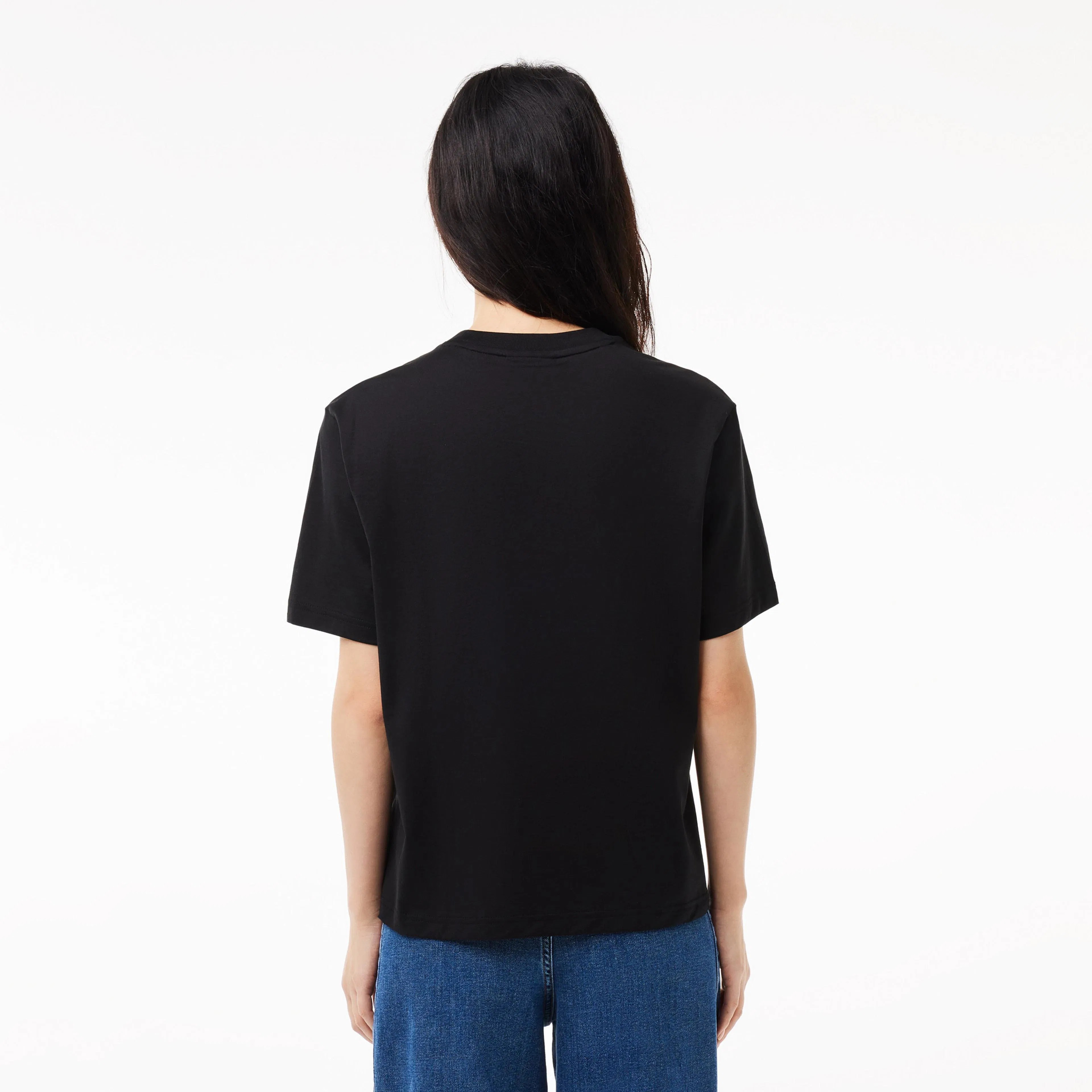 Classic Fit Bisiklet Yaka T-Shirt
