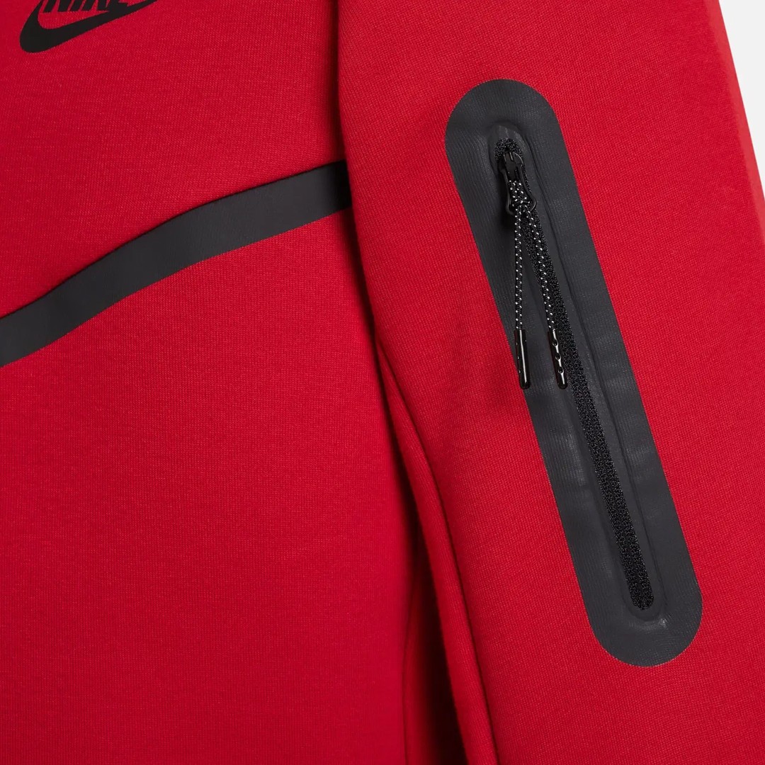 Tech Full-Zip Windrunner Hoodie - University Red