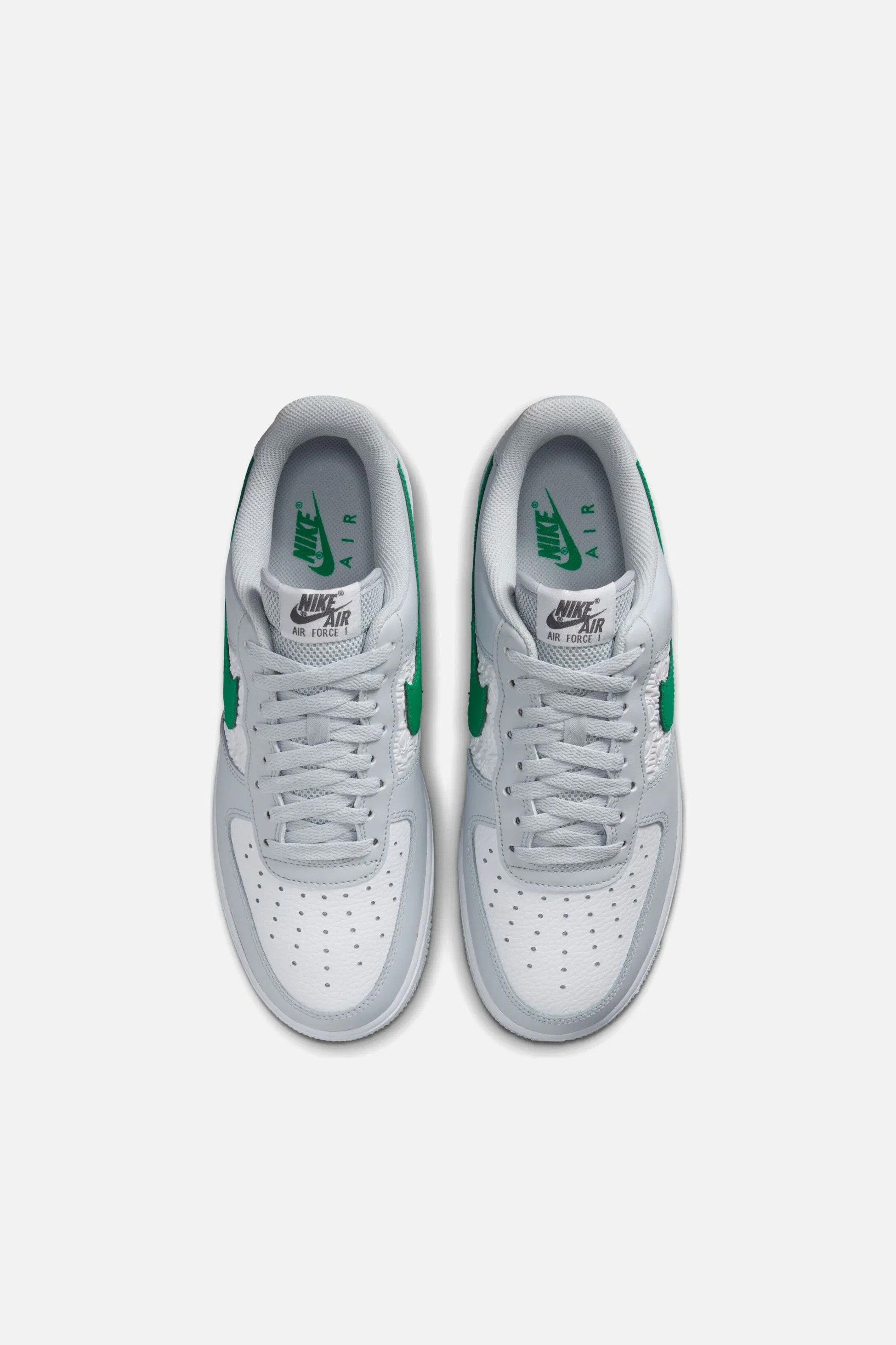 Air Force 1 '07 '' Embossed - Gri/Beyaz/Yeşil