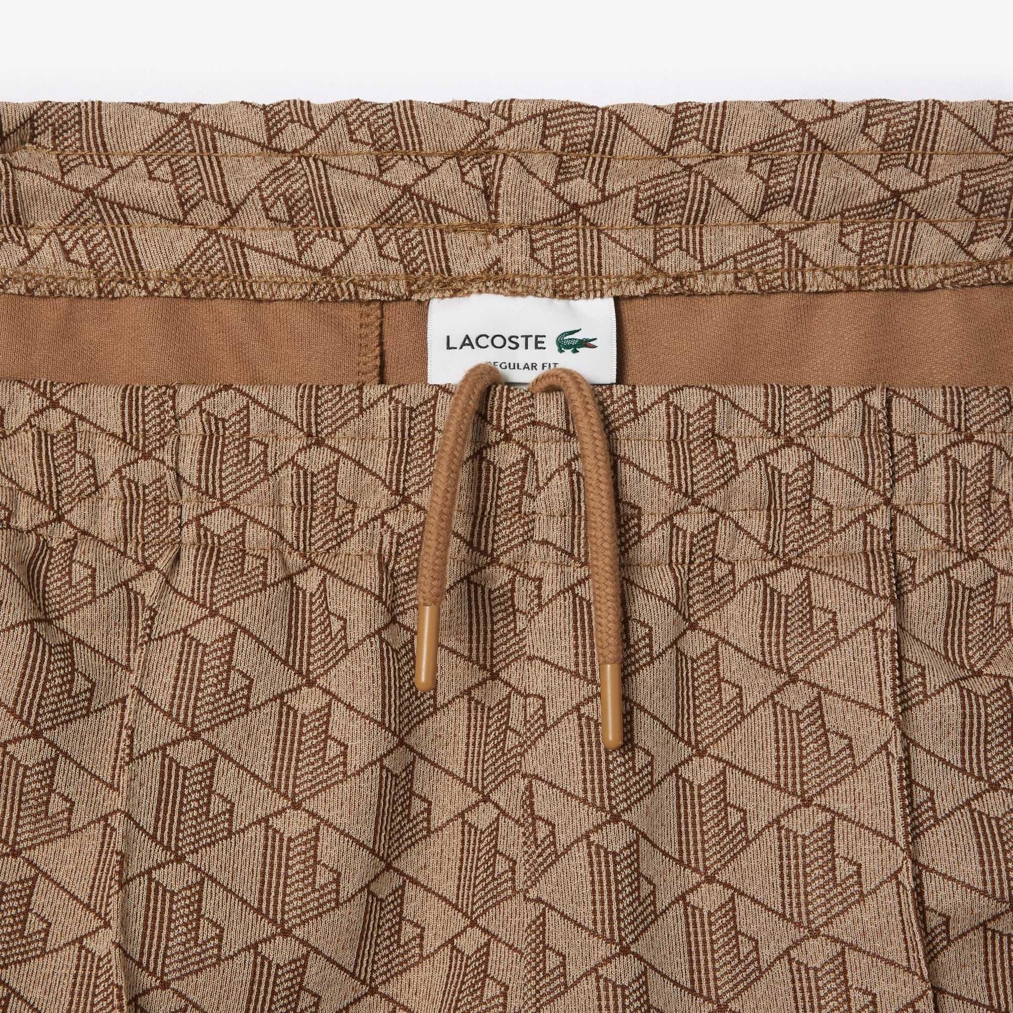 Monogram Eşofman Altı - Kahverengi