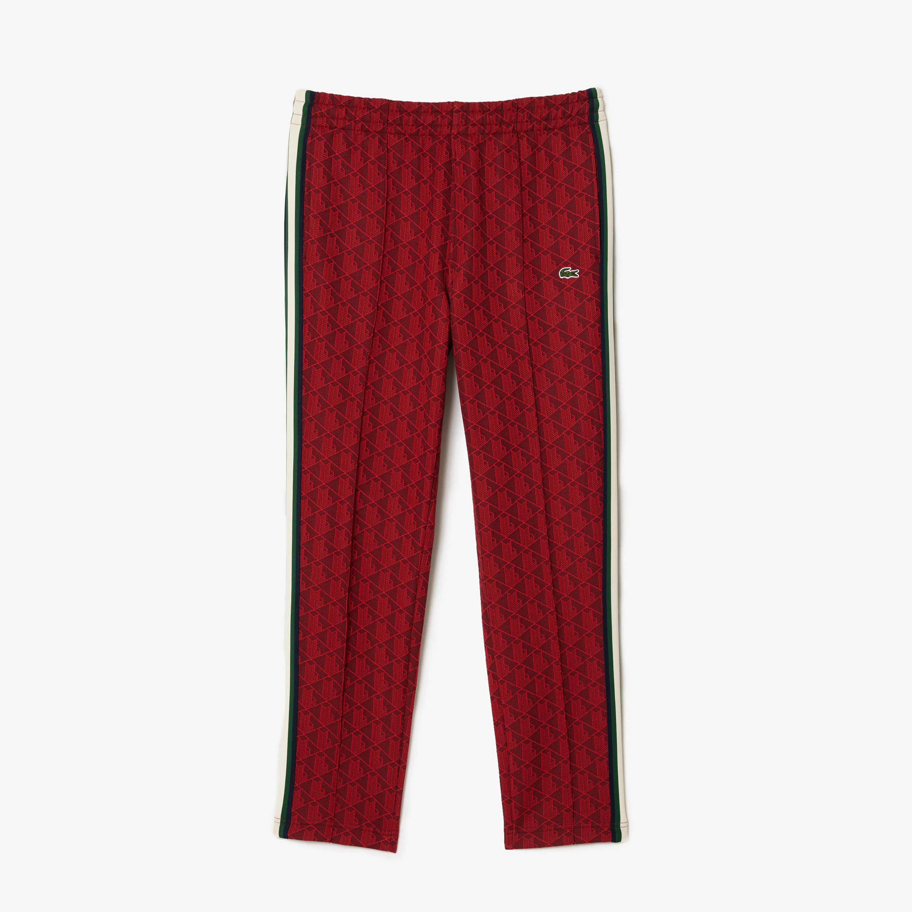 Monogram Eşofman Altı - Kırmızı