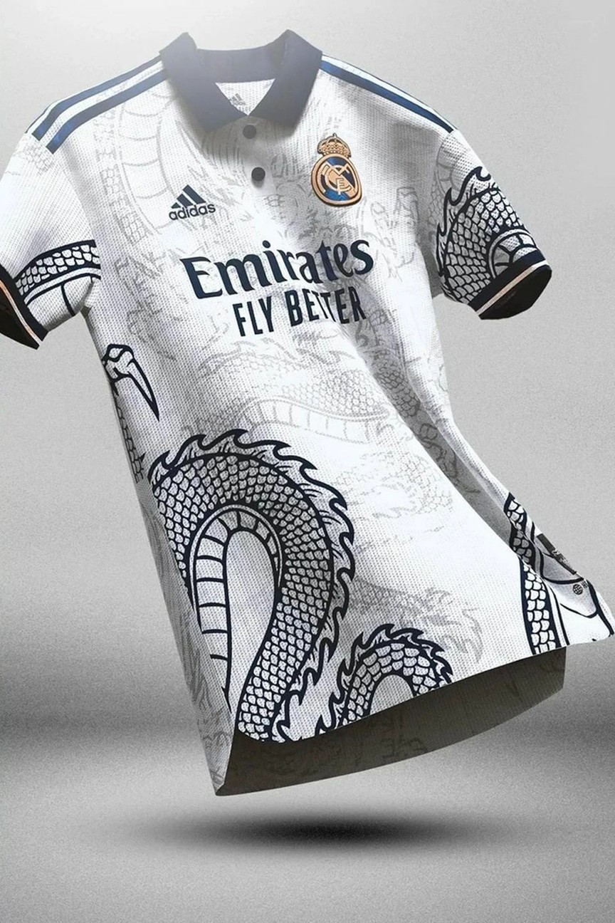 Real Madrid Edição Dragon Forma - Phantom/White