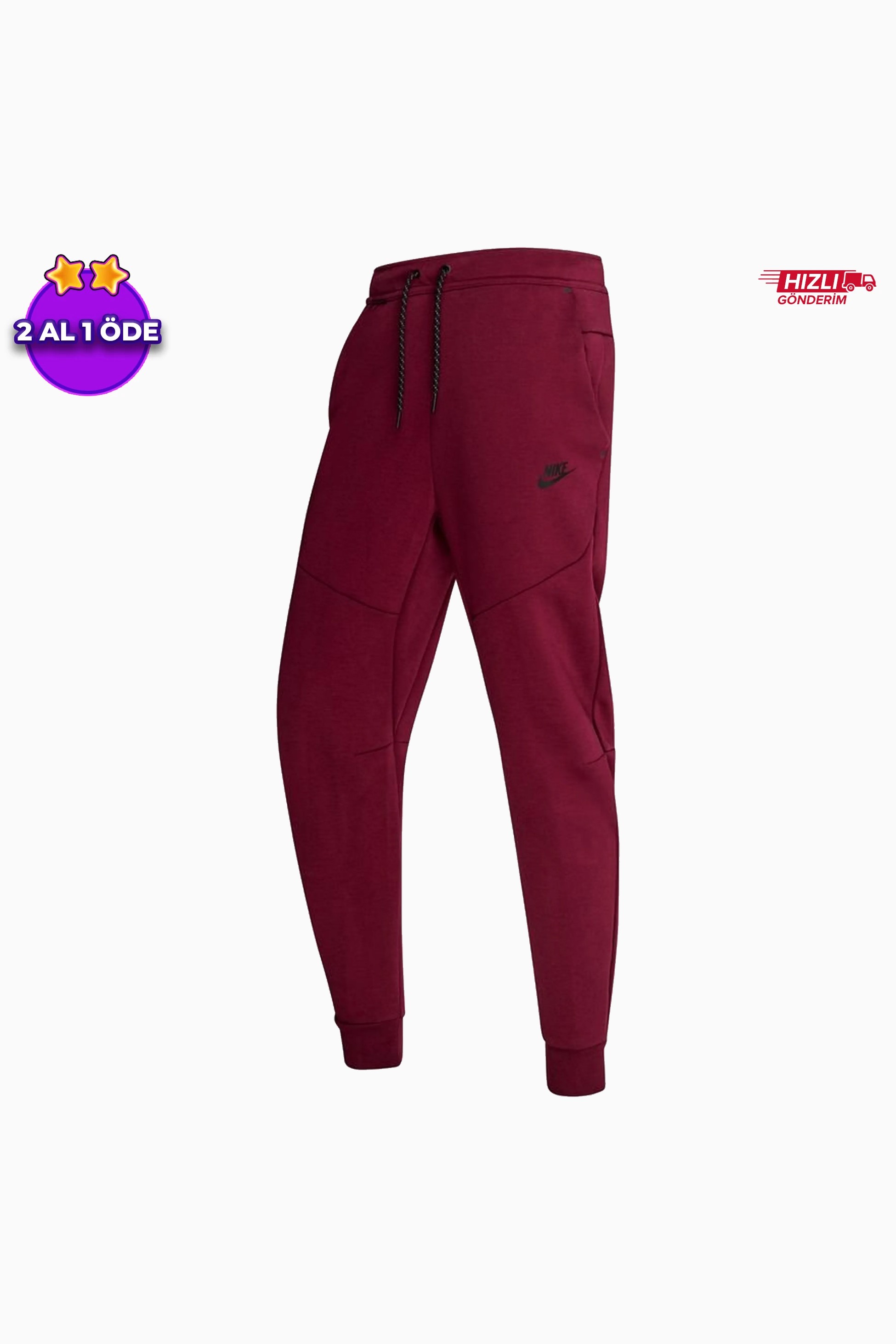 Tech Fleece Joggers - Bordo