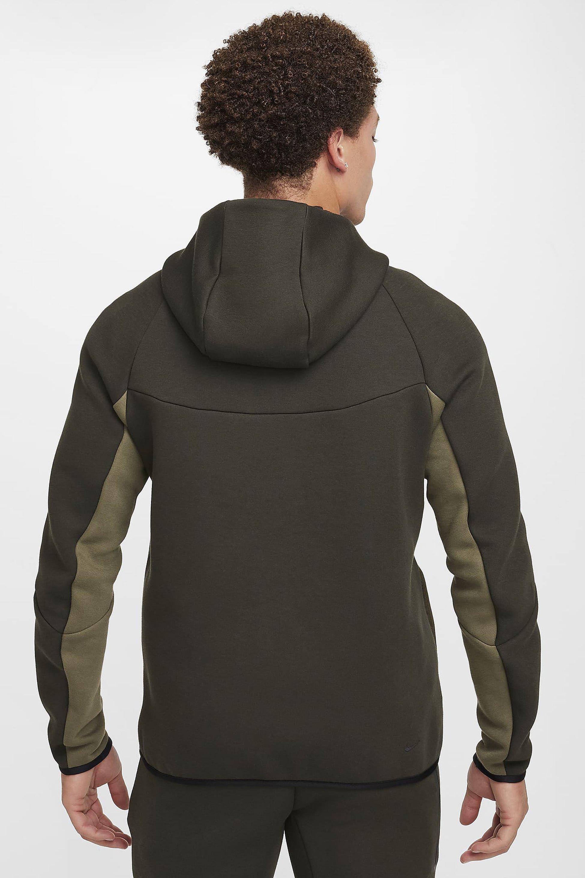 Tech Full-Zip Windrunner Hoodie - Sequoia/Medium Olive/Black