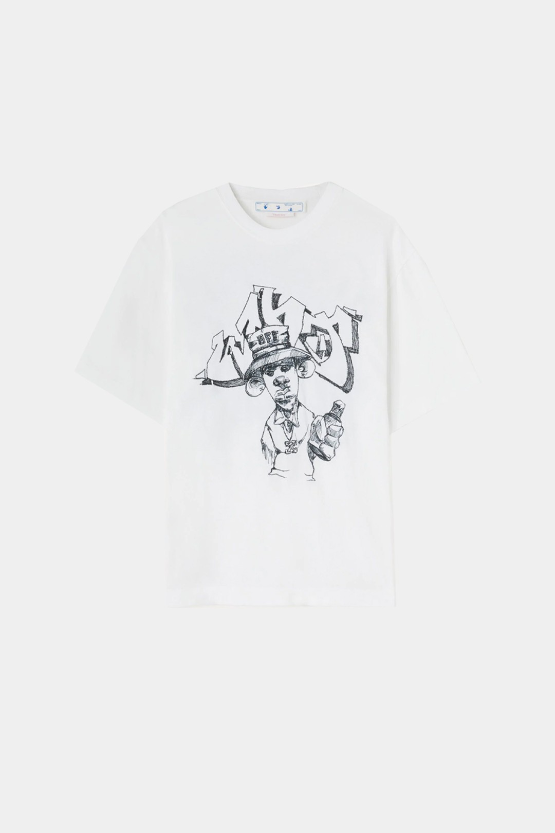 Graff Freest Over Skate S/S T-Shirt - Beyaz