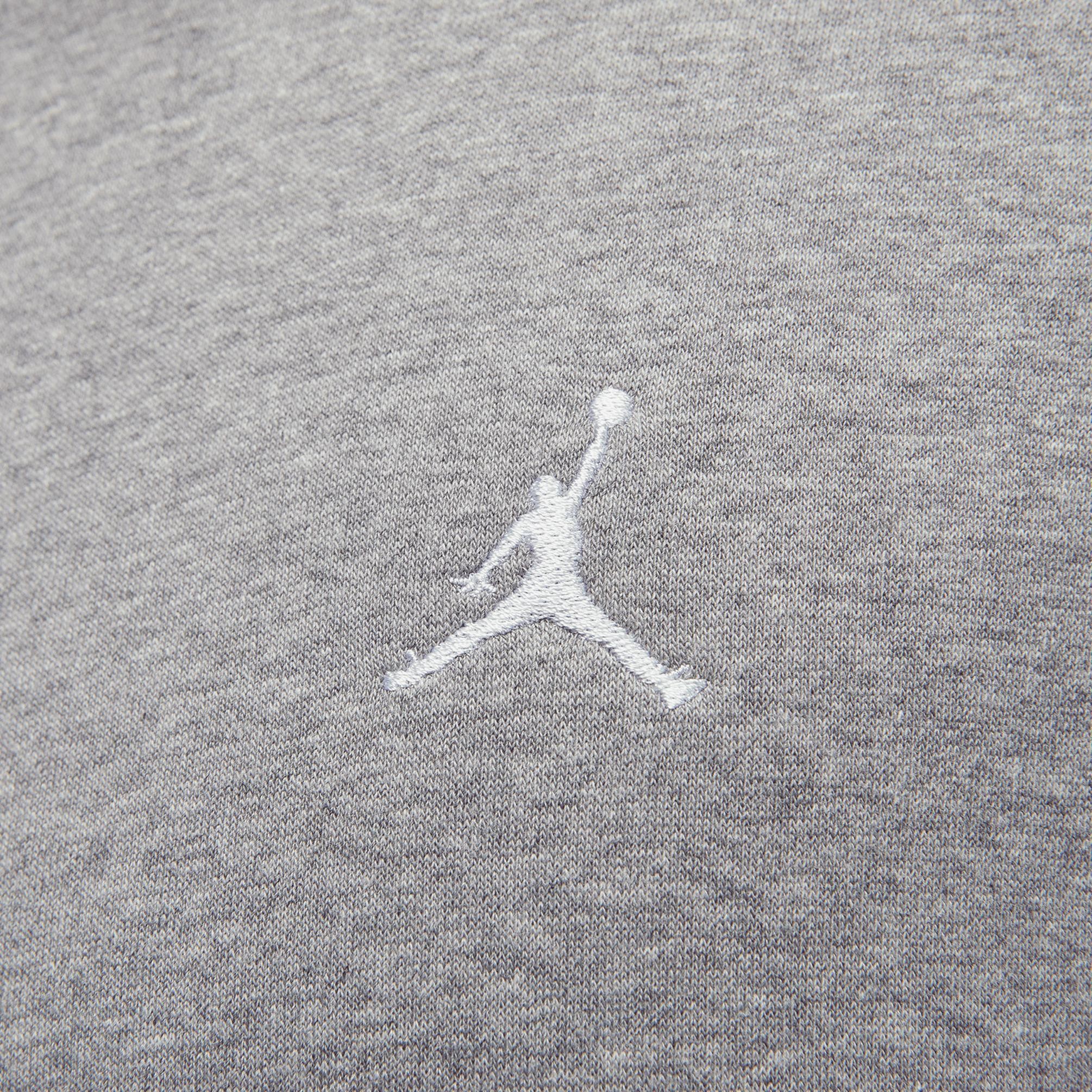 Essentials Tam Boy Fermuarlı Fleece Takım - Dark Grey Heather/Silver