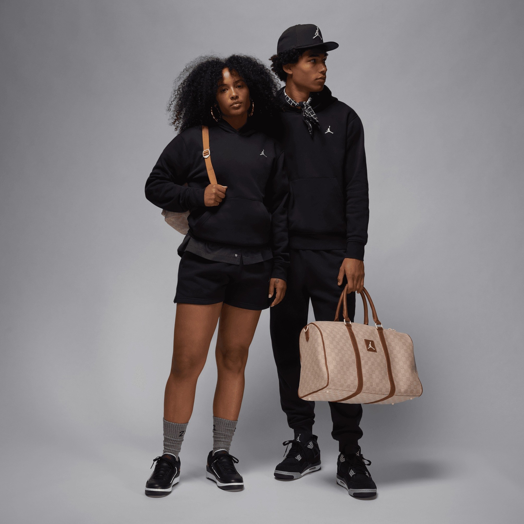 Jordan Brooklyn Fleece Hoodie - Siyah