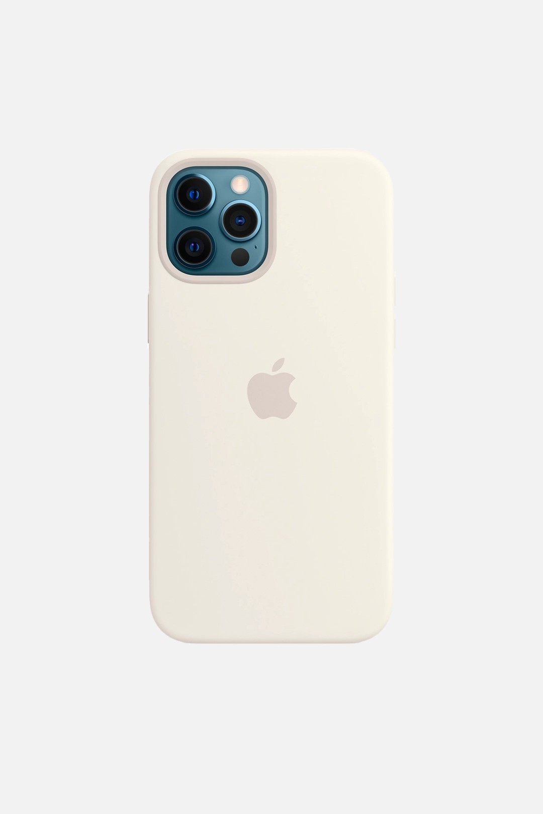 Apple iPhone Silikon Kılıf - Tüm Modeller - Off White