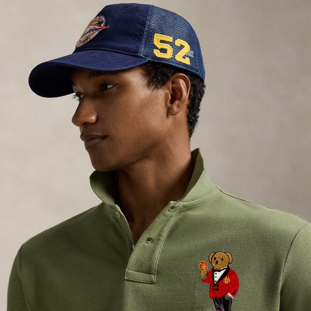 Bear Mesh Polo - Yeşil