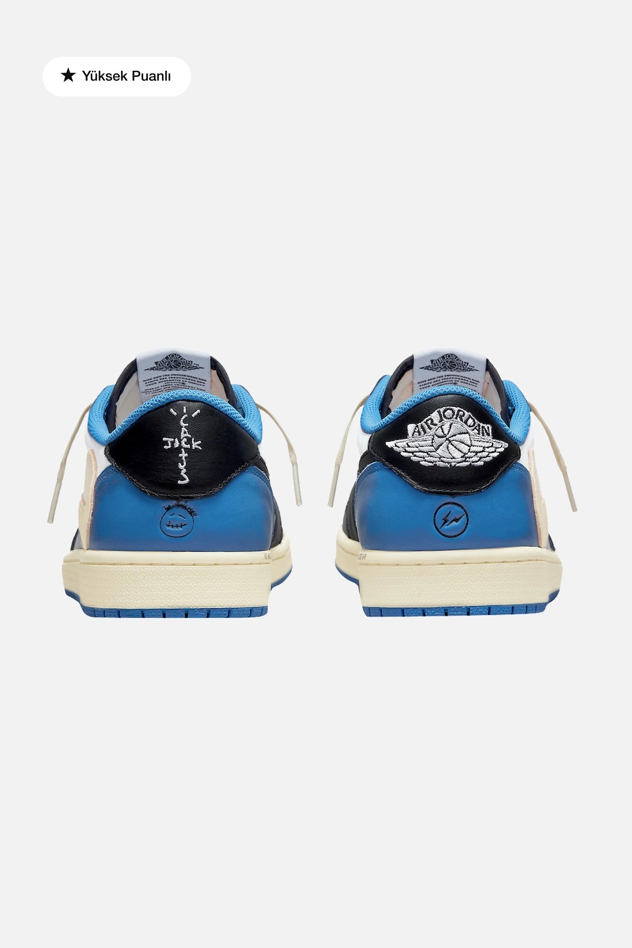 Fragment Design x Travis Scott x Air Jordan 1 Retro Low