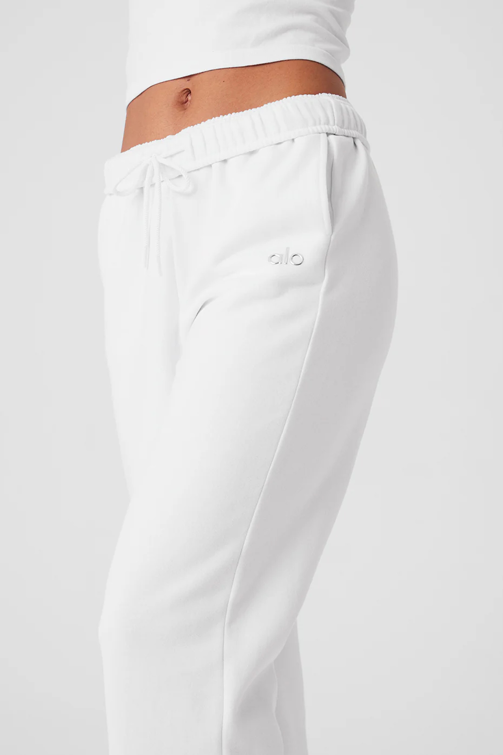 Accolade Straight Leg Sweatpant  - Beyaz