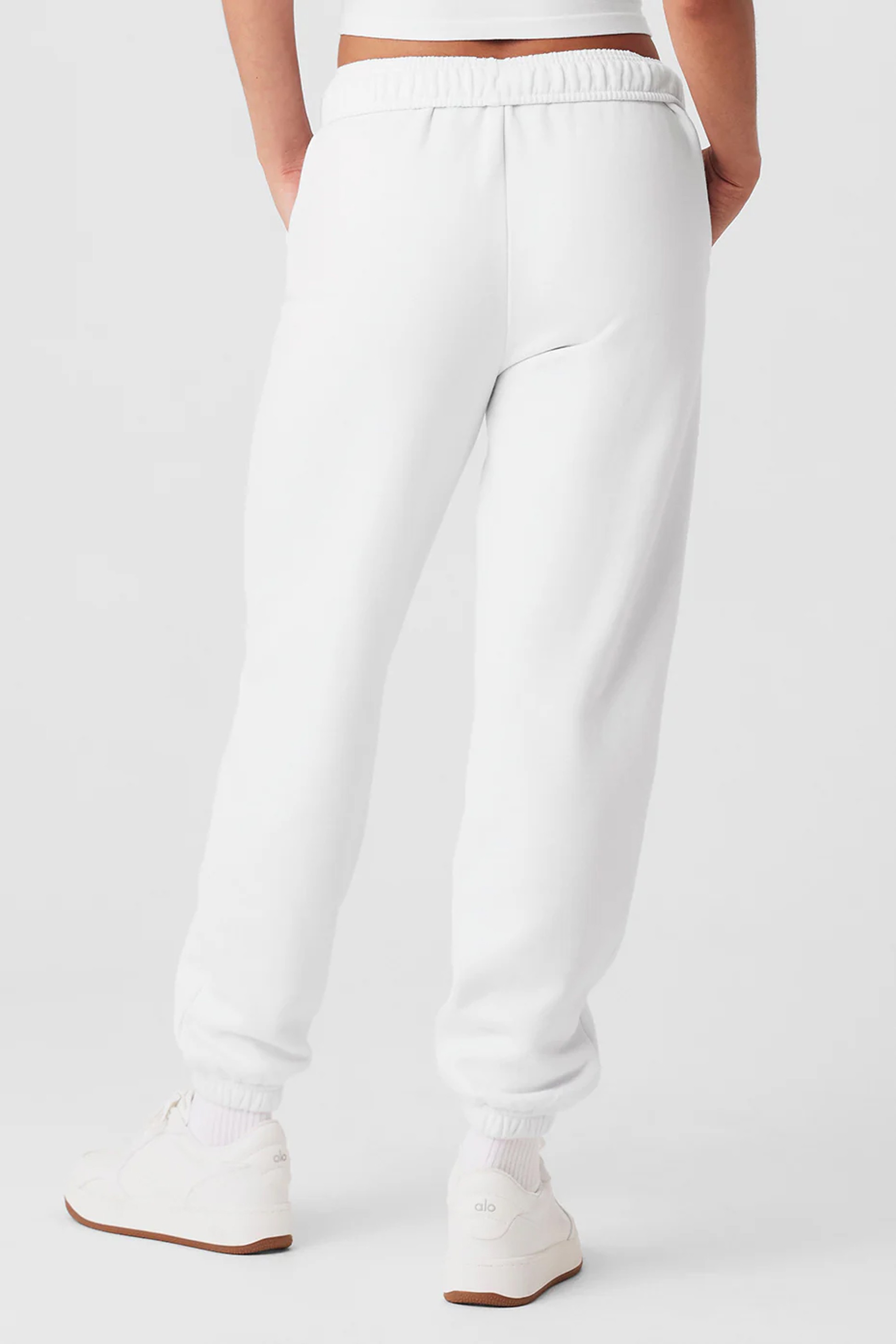 Accolade Straight Leg Sweatpant  - Beyaz