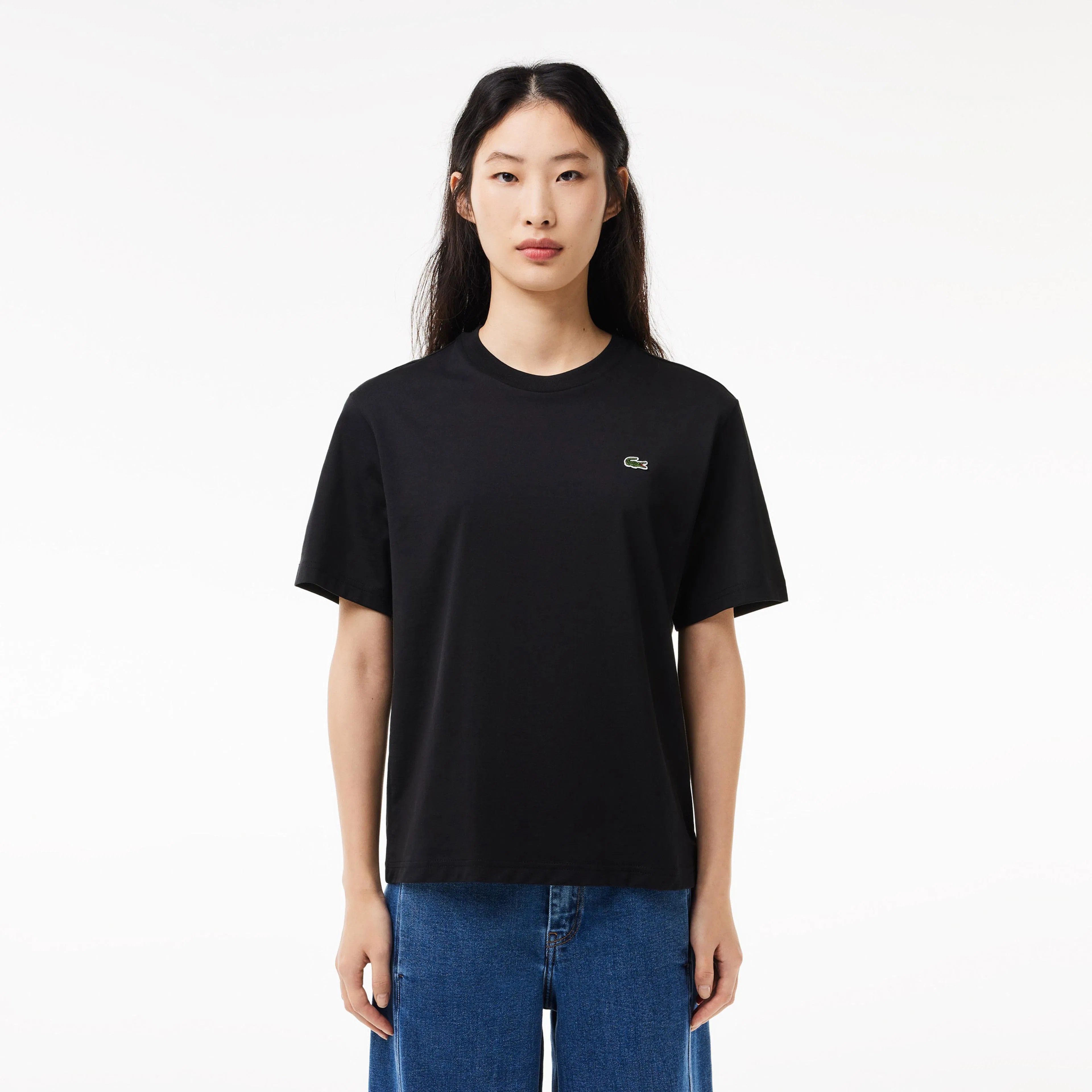 Classic Fit Bisiklet Yaka T-Shirt