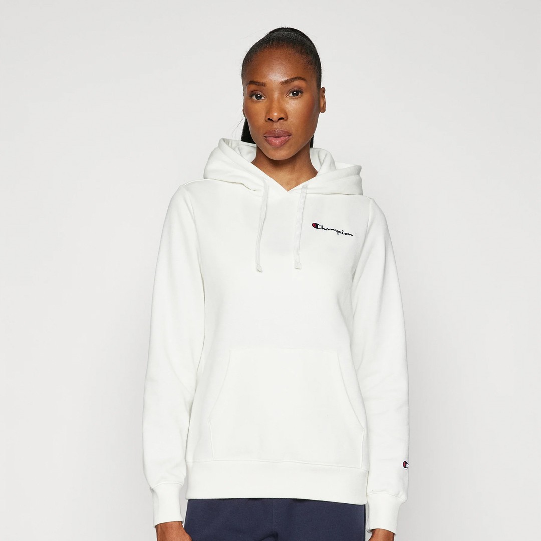 Eco Organic Cotton Hoodie - Beyaz