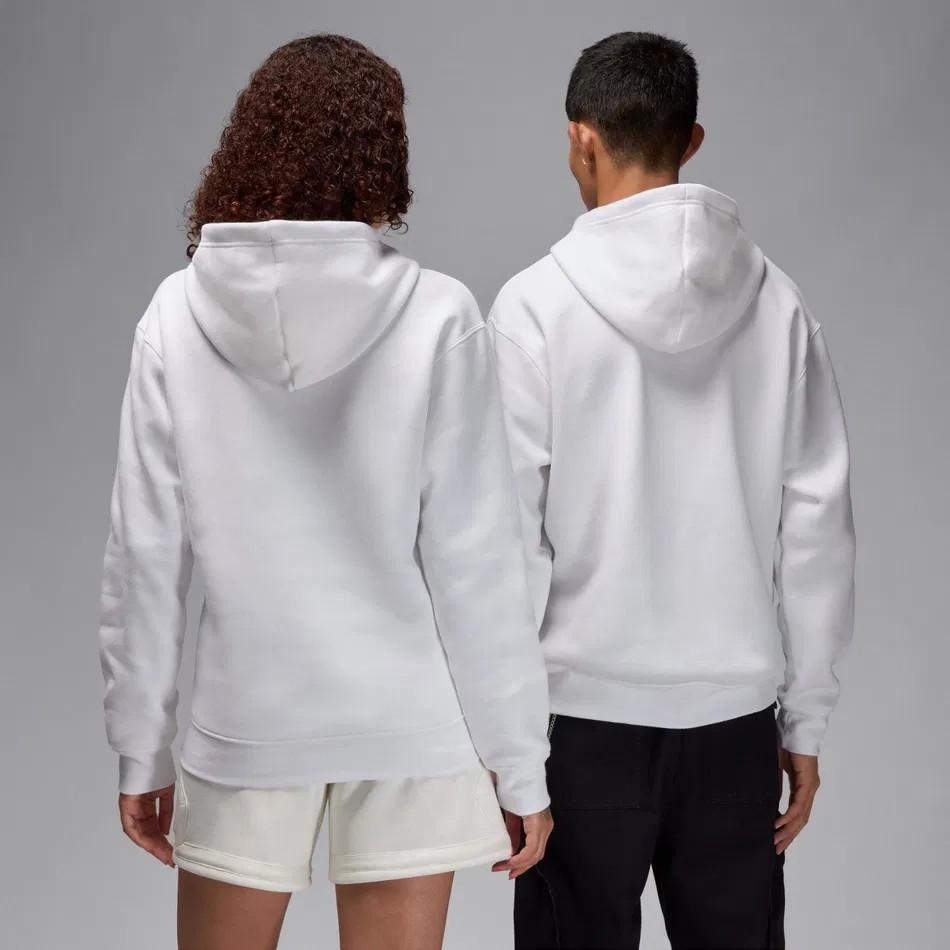 Jordan Brooklyn Fleece Hoodie - Beyaz