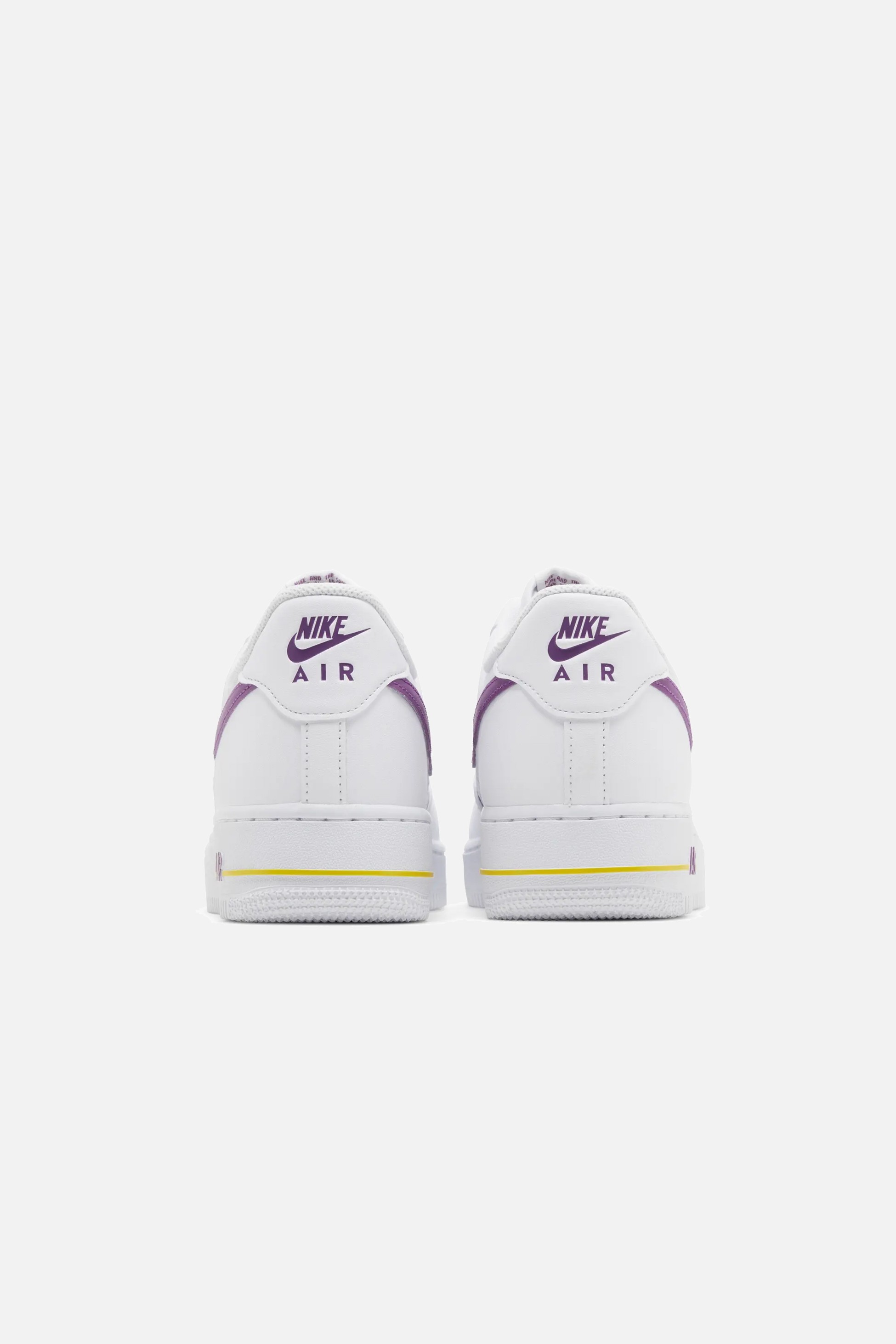 Air Force 1 '07 '' Embossed - Beyaz/Mor
