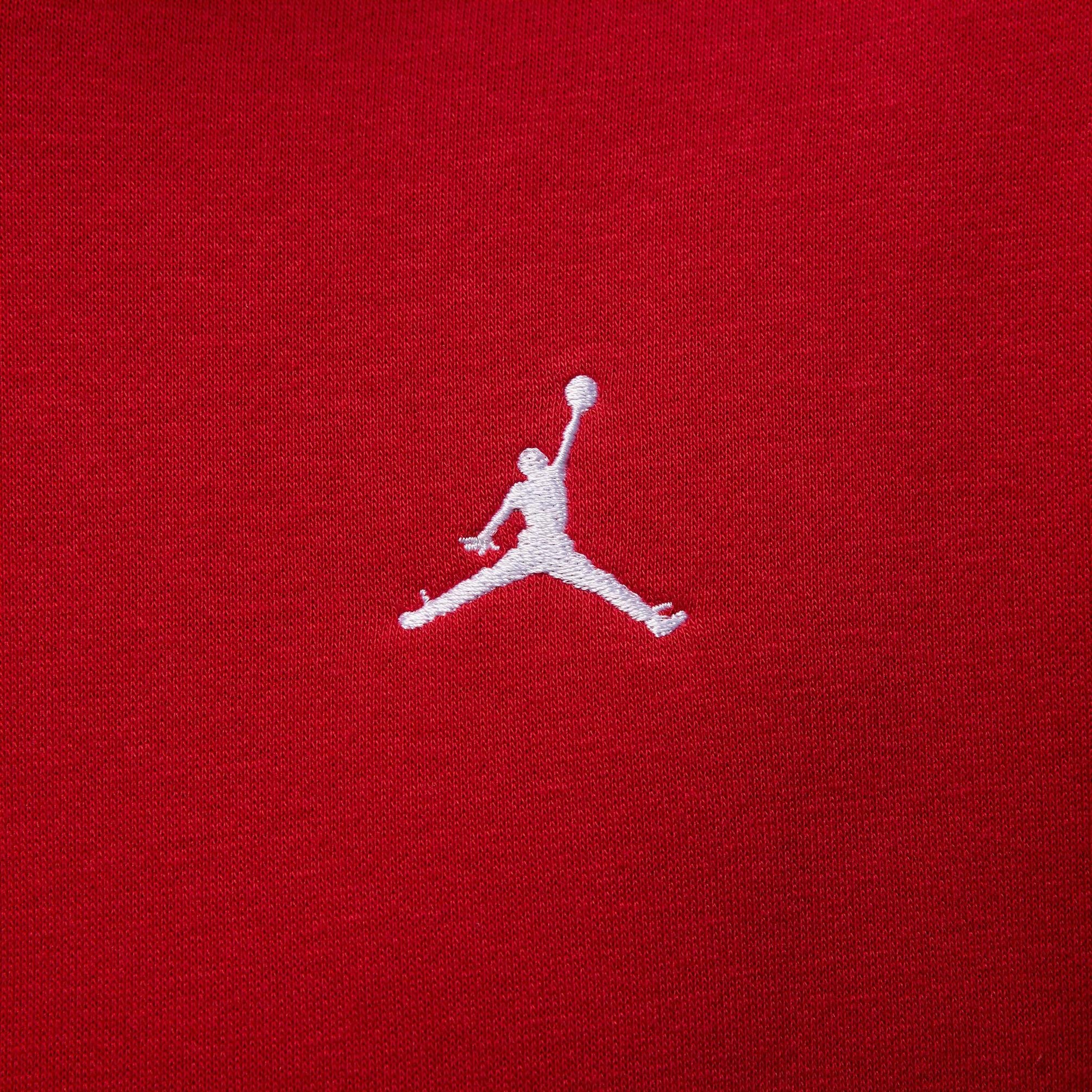 Jordan Brooklyn Fleece Hoodie - Kırmızı