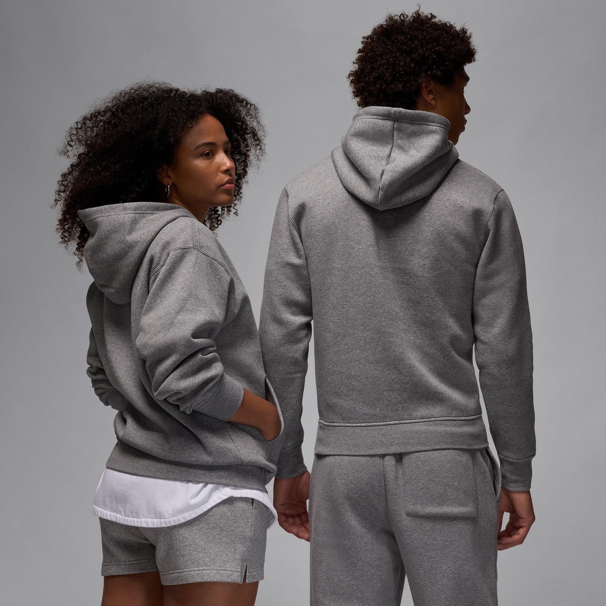 Jordan Brooklyn Fleece Hoodie - Dark Grey Heather