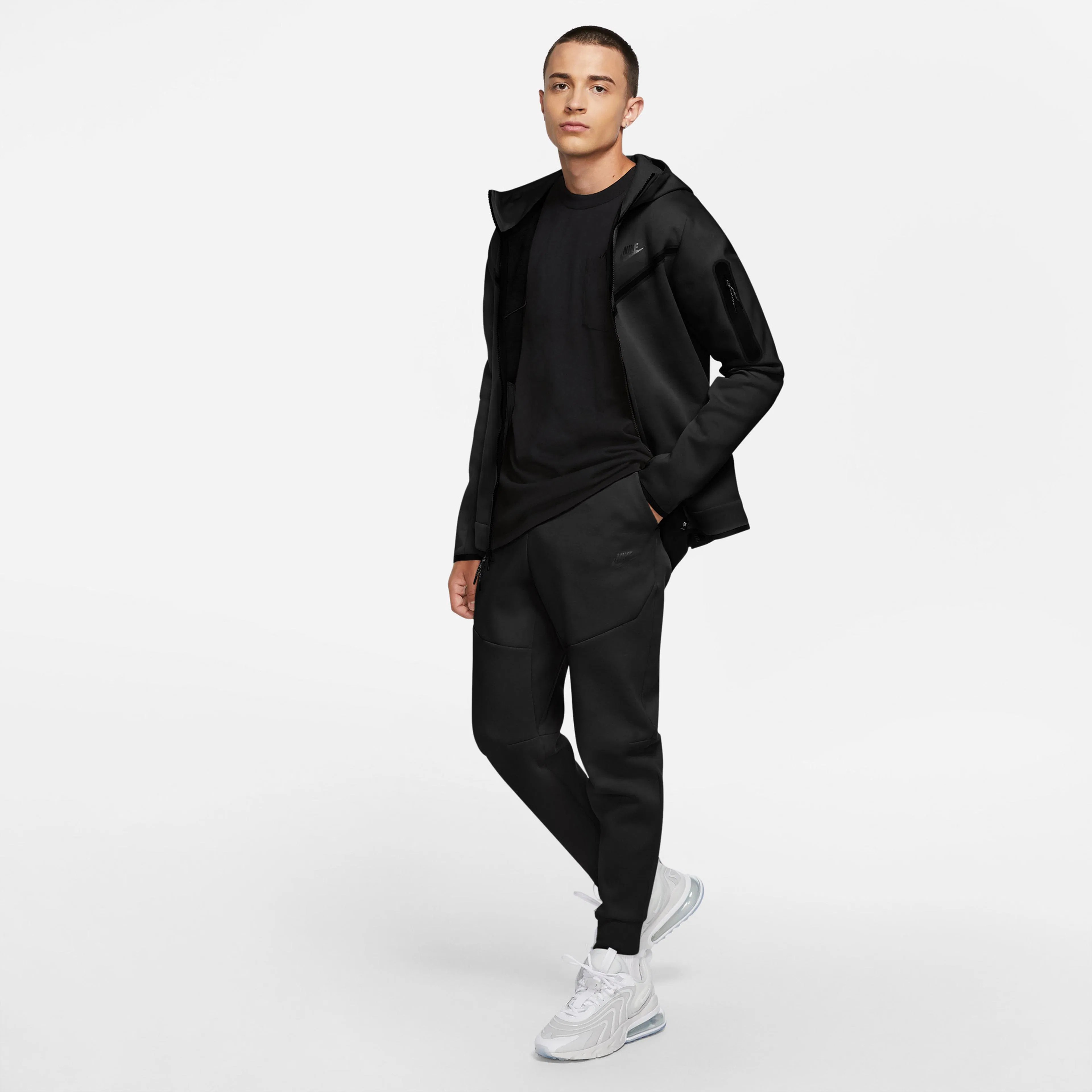 Tech Fleece Joggers - Black/Black