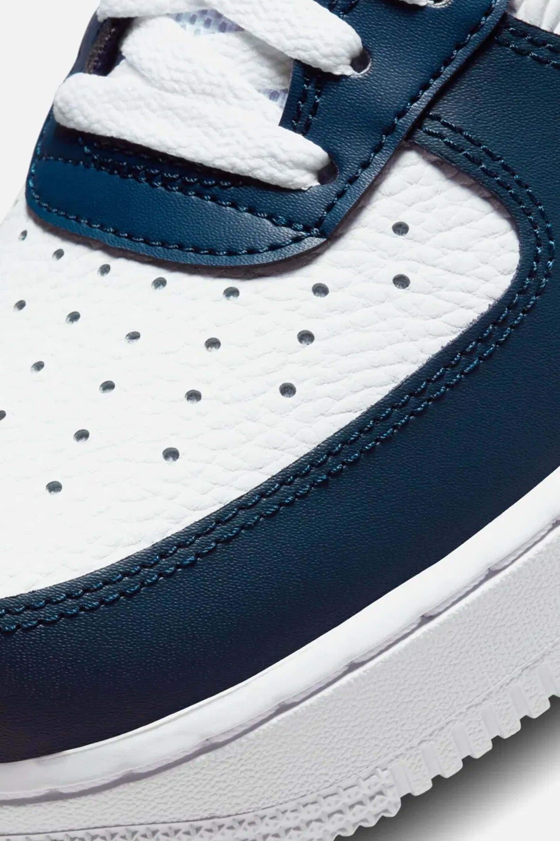 Air Force 1 '07 '' Embossed - Lacivert/Beyaz/Sarı