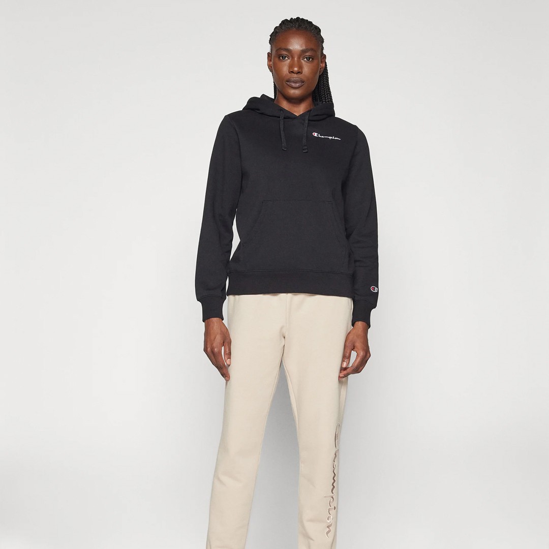 Eco Organic Cotton Hoodie - Siyah