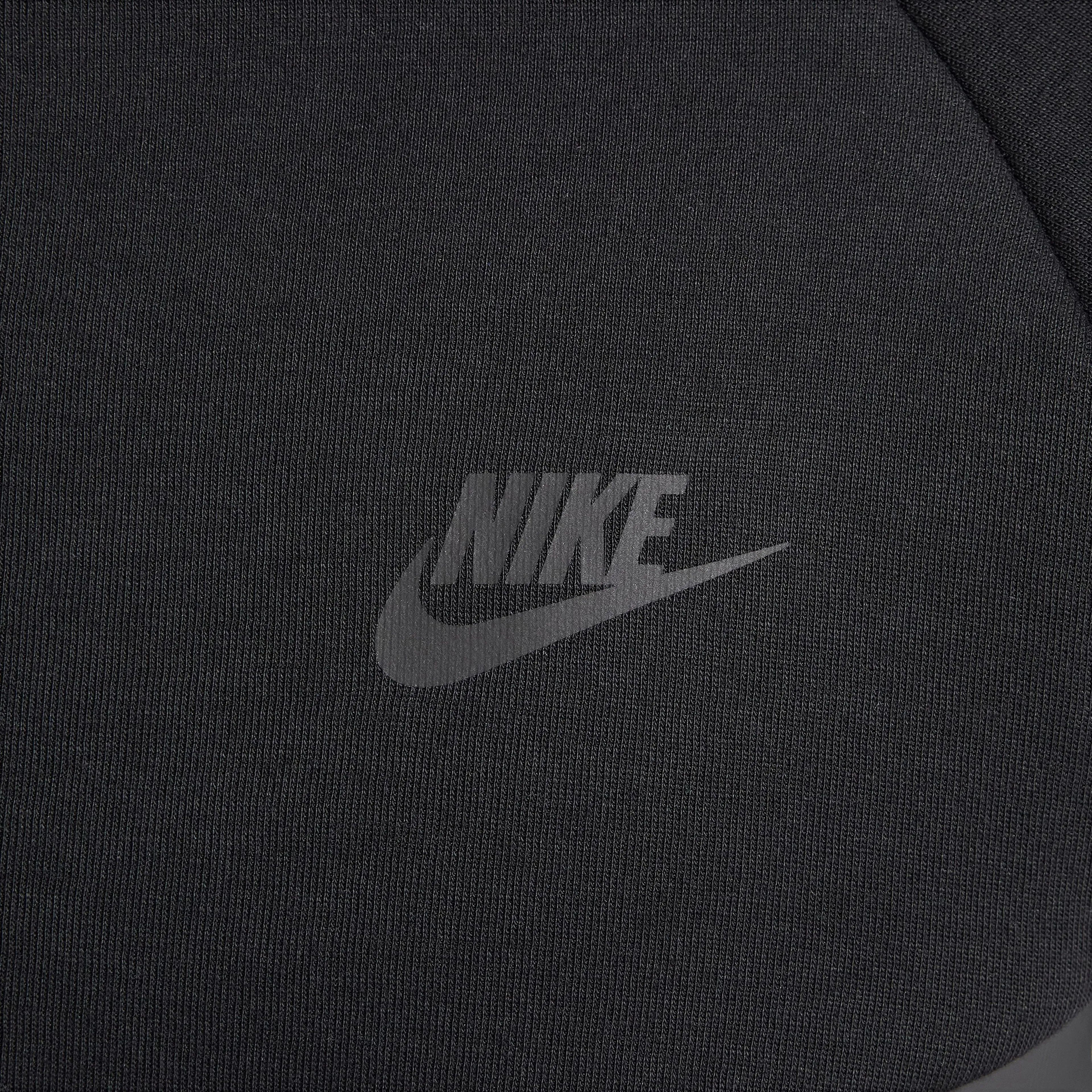 Tech Full-Zip Windrunner Hoodie - Dark Grey Heather / Black