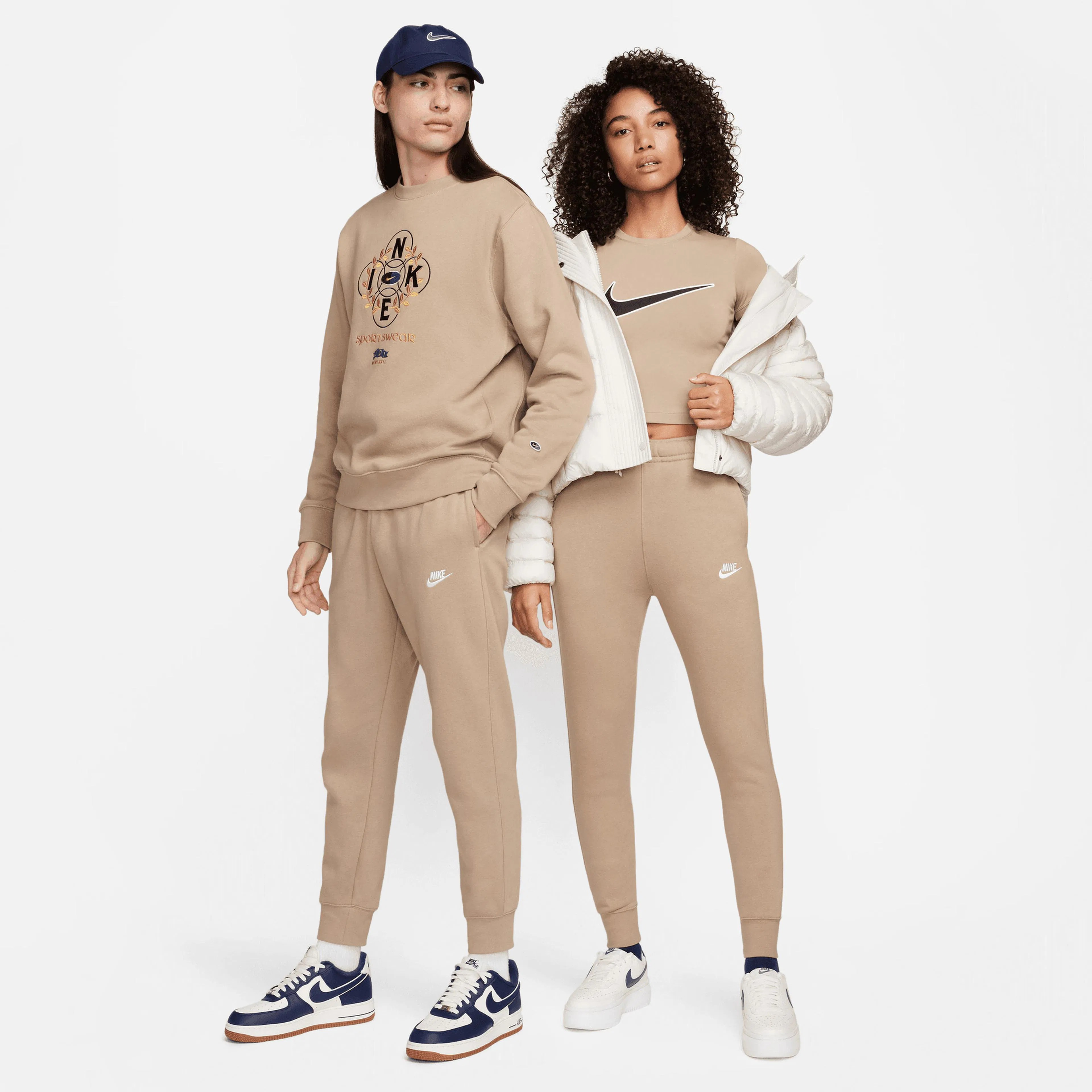Sportswear Club Jogger Eşofman Altı - Brown