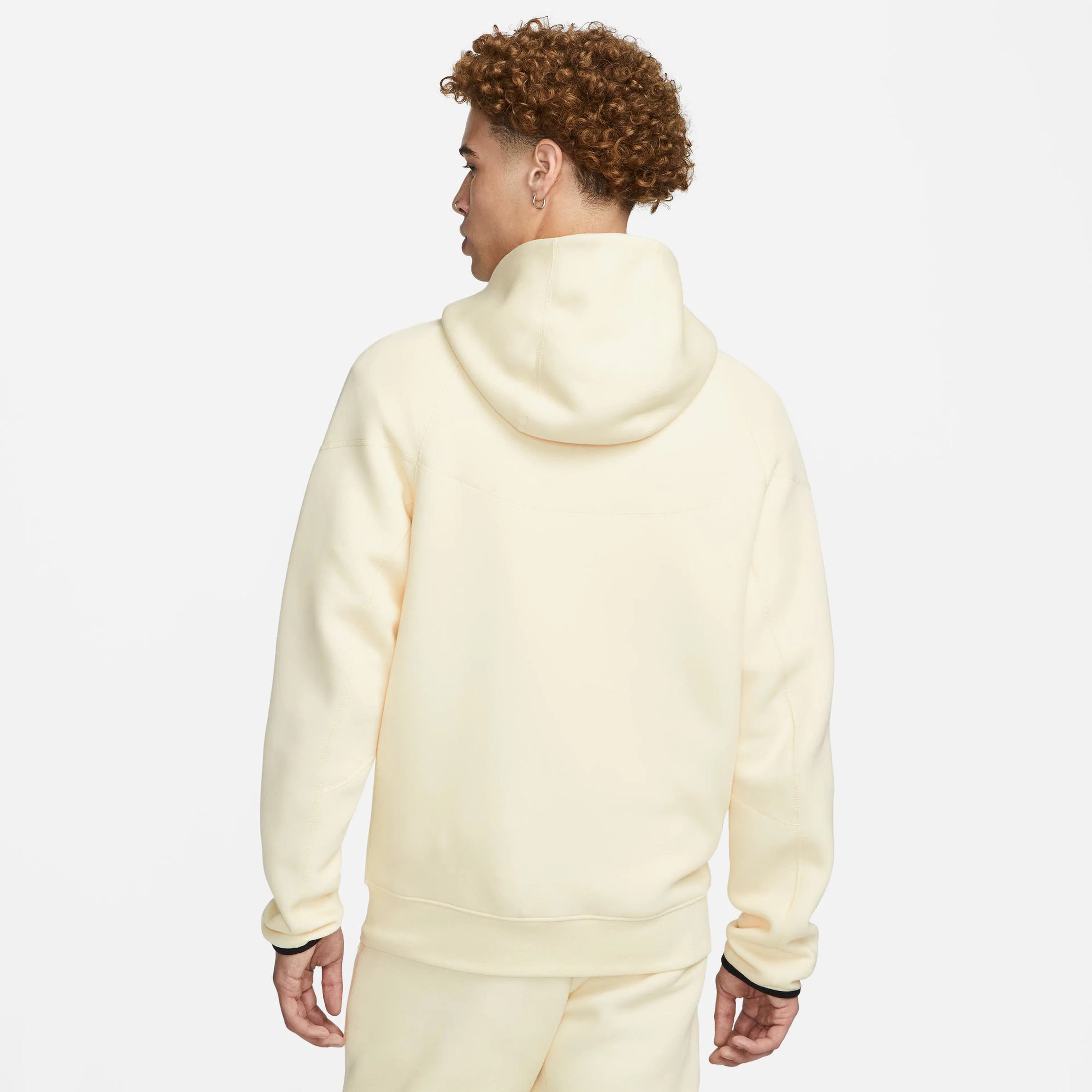Sportswear Tech Fleece Windrunner Eşofman Üstü - Coconut Milk/Siyah