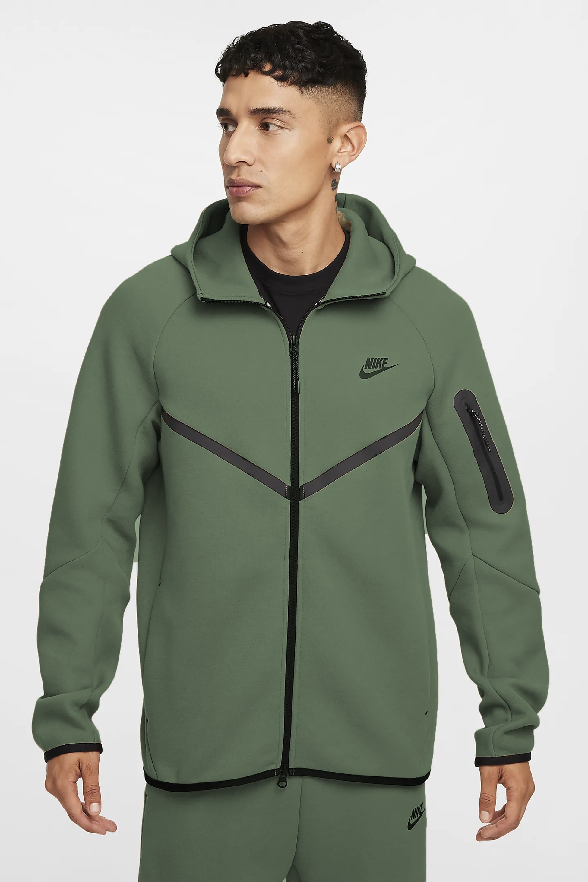 Tech Full-Zip Windrunner Hoodie - Basil Green