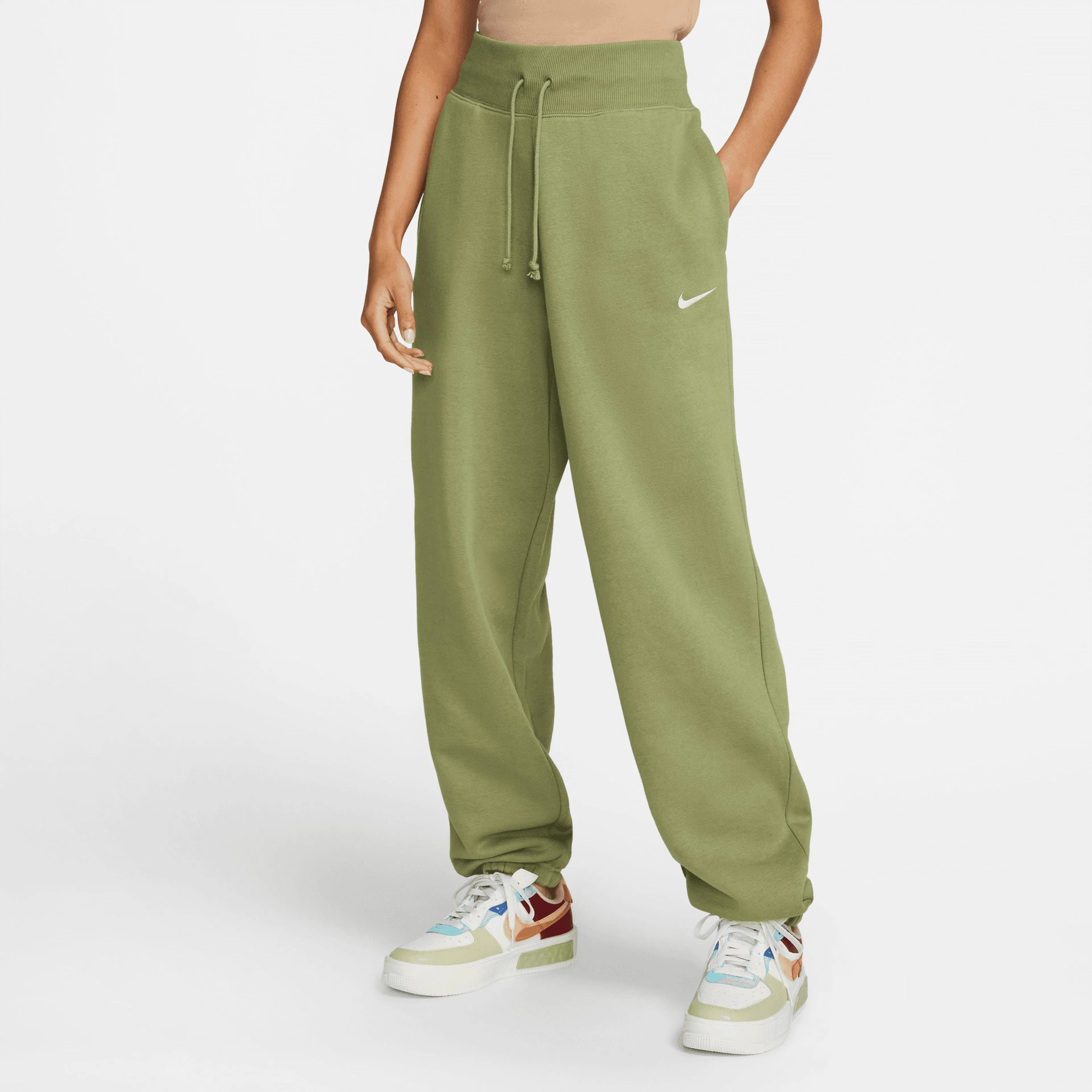 Solo Swoosh Phoenix Fleece Eşofman Altı - Yeşil