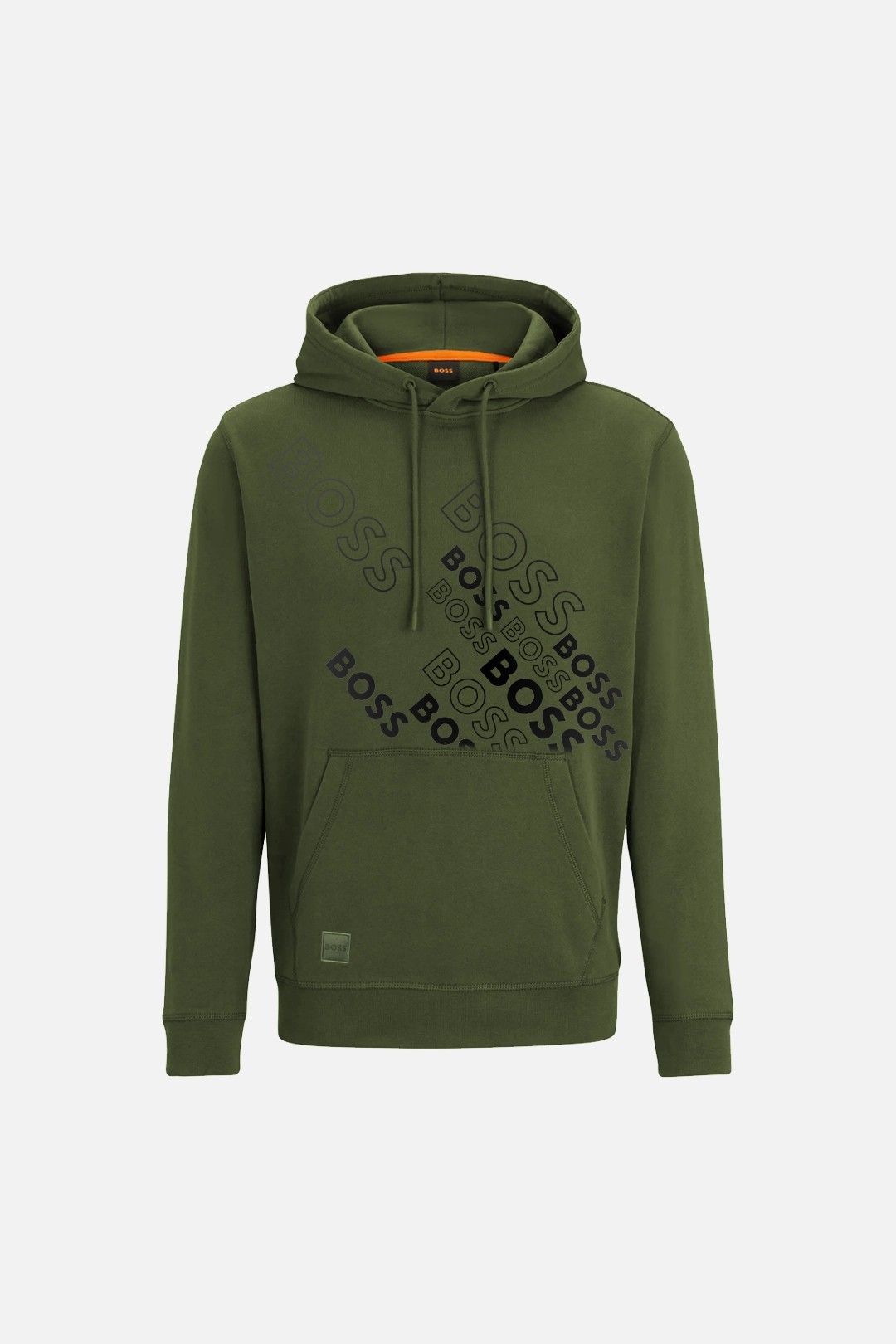 Cotton-Terry Hoodie - Fesleğen Yeşili