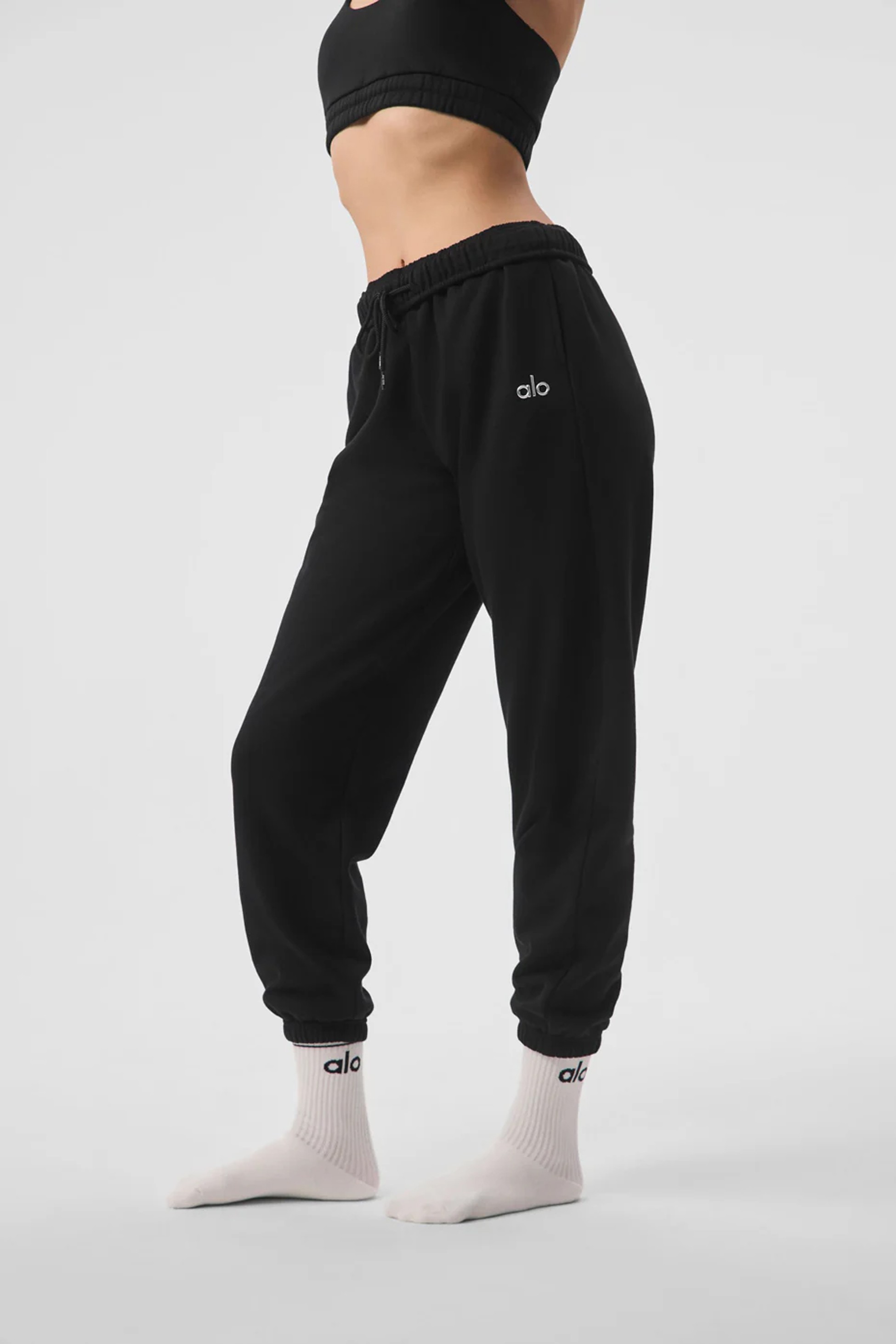 Accolade Straight Leg Sweatpant  - Siyah