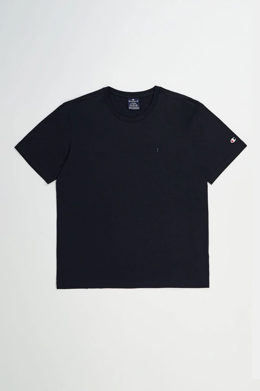 Tonal C Logo Comfort Fit T-Shirt - Siyah