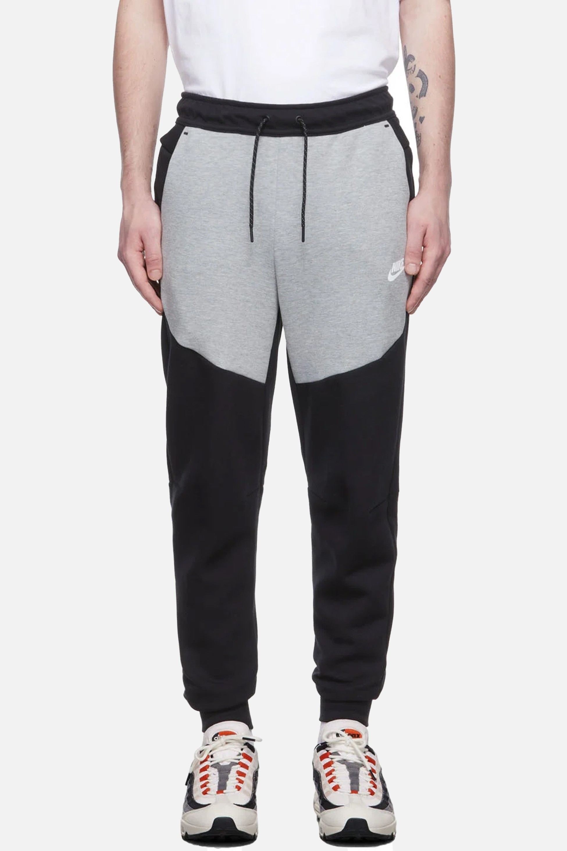 Tech Fleece Joggers - Dark Grey Heather/Black/White